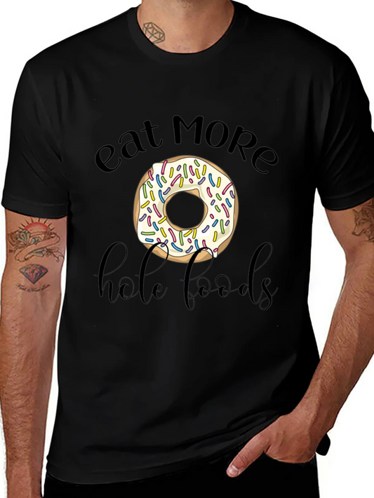 Rebbecca Eat More Hole Foods Donut Graphic Tee