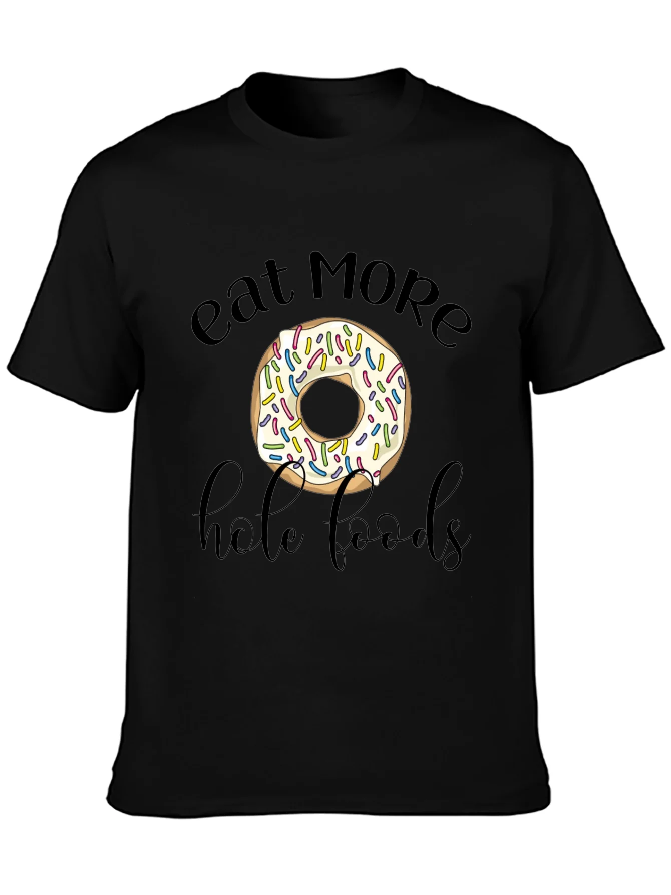 Rebbecca Eat More Hole Foods Donut Graphic Tee