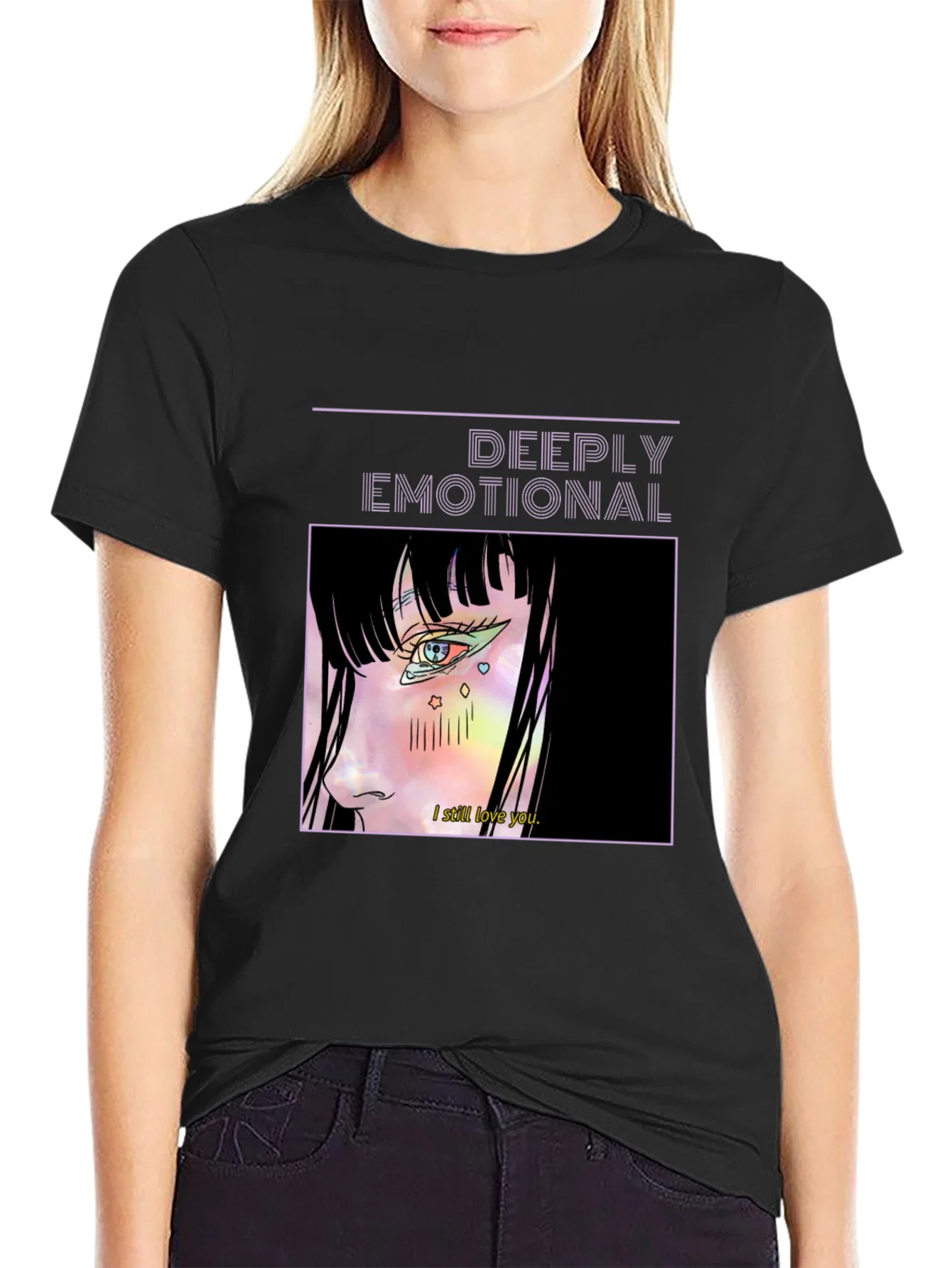 Rebbecca Deeply Emotional Graphic Print Tee