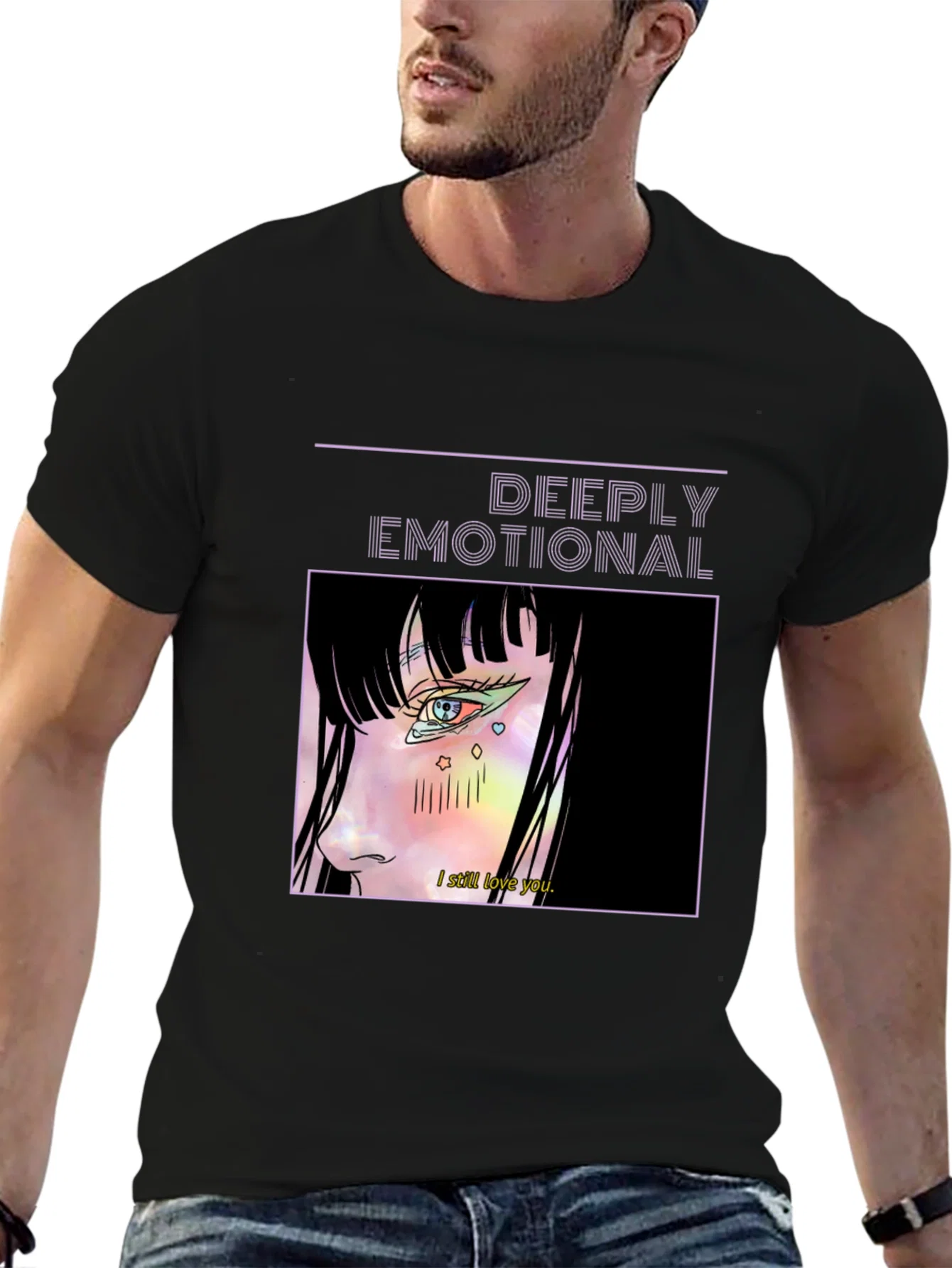 Rebbecca Deeply Emotional Graphic Print Tee