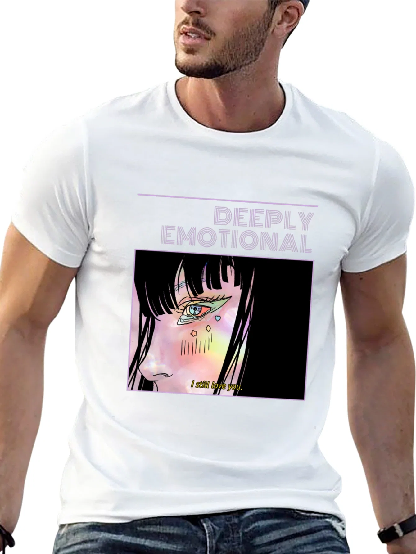 Rebbecca Deeply Emotional Graphic Print Tee