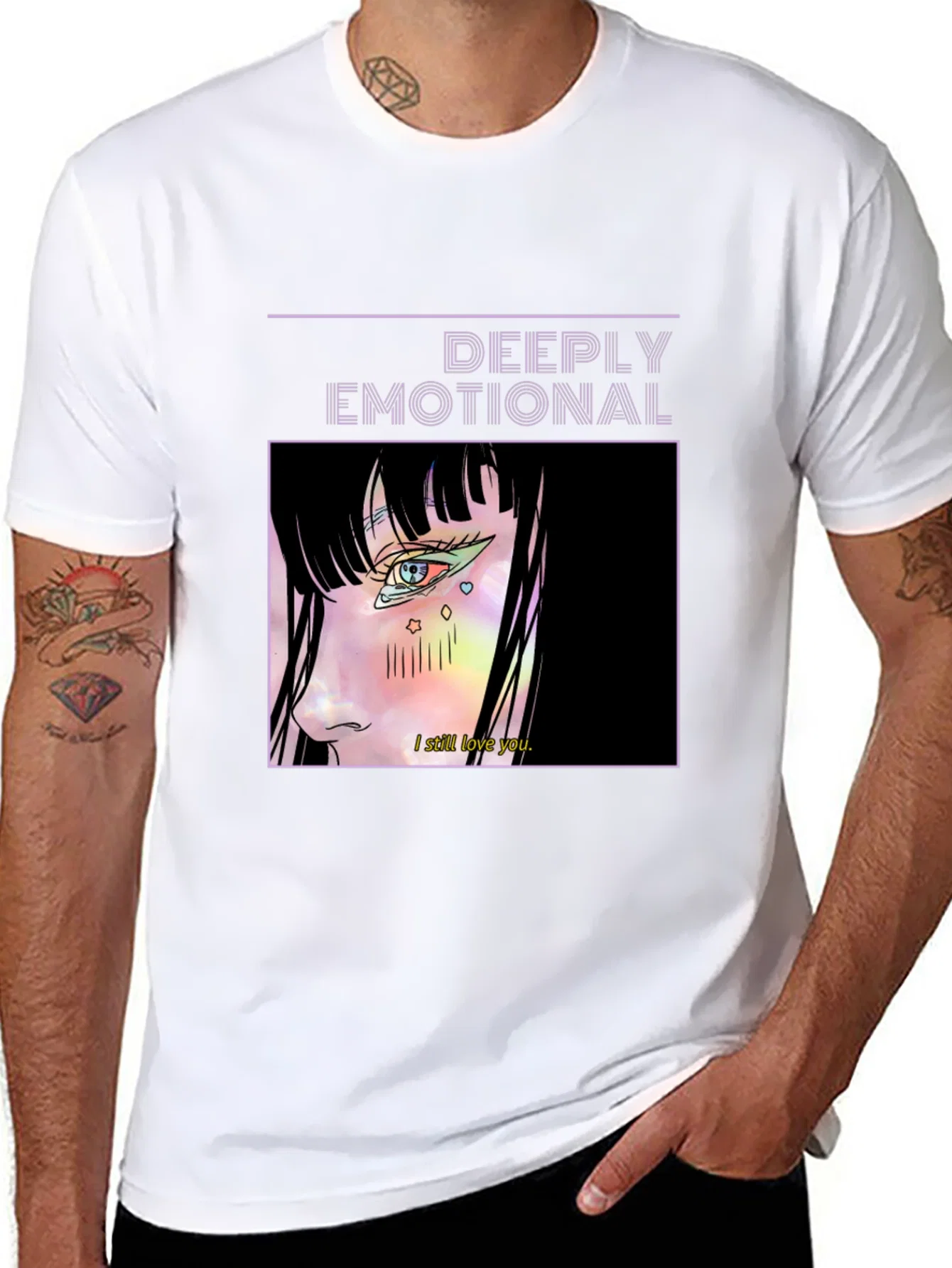 Rebbecca Deeply Emotional Graphic Print Tee