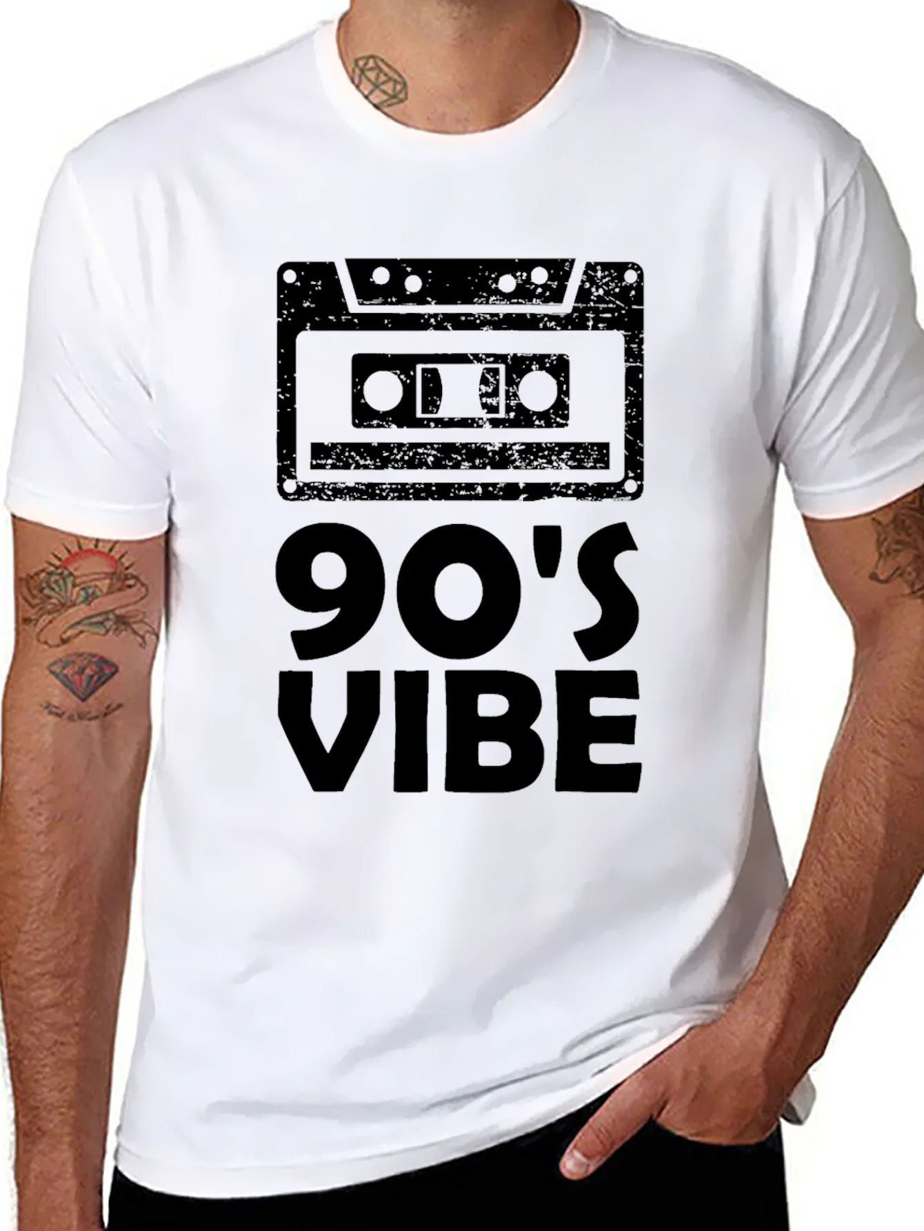 Rebbecca 90s Vibe Cassette Tape Graphic Tee