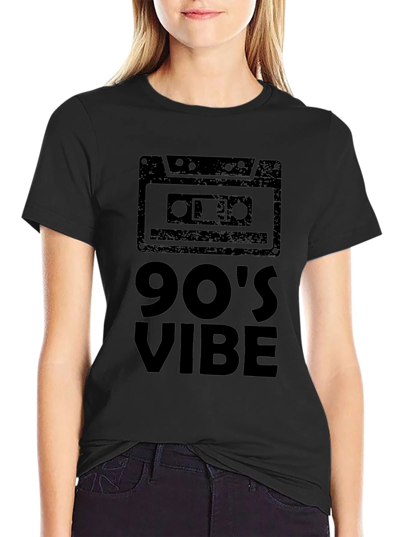Rebbecca 90s Vibe Cassette Tape Graphic Tee