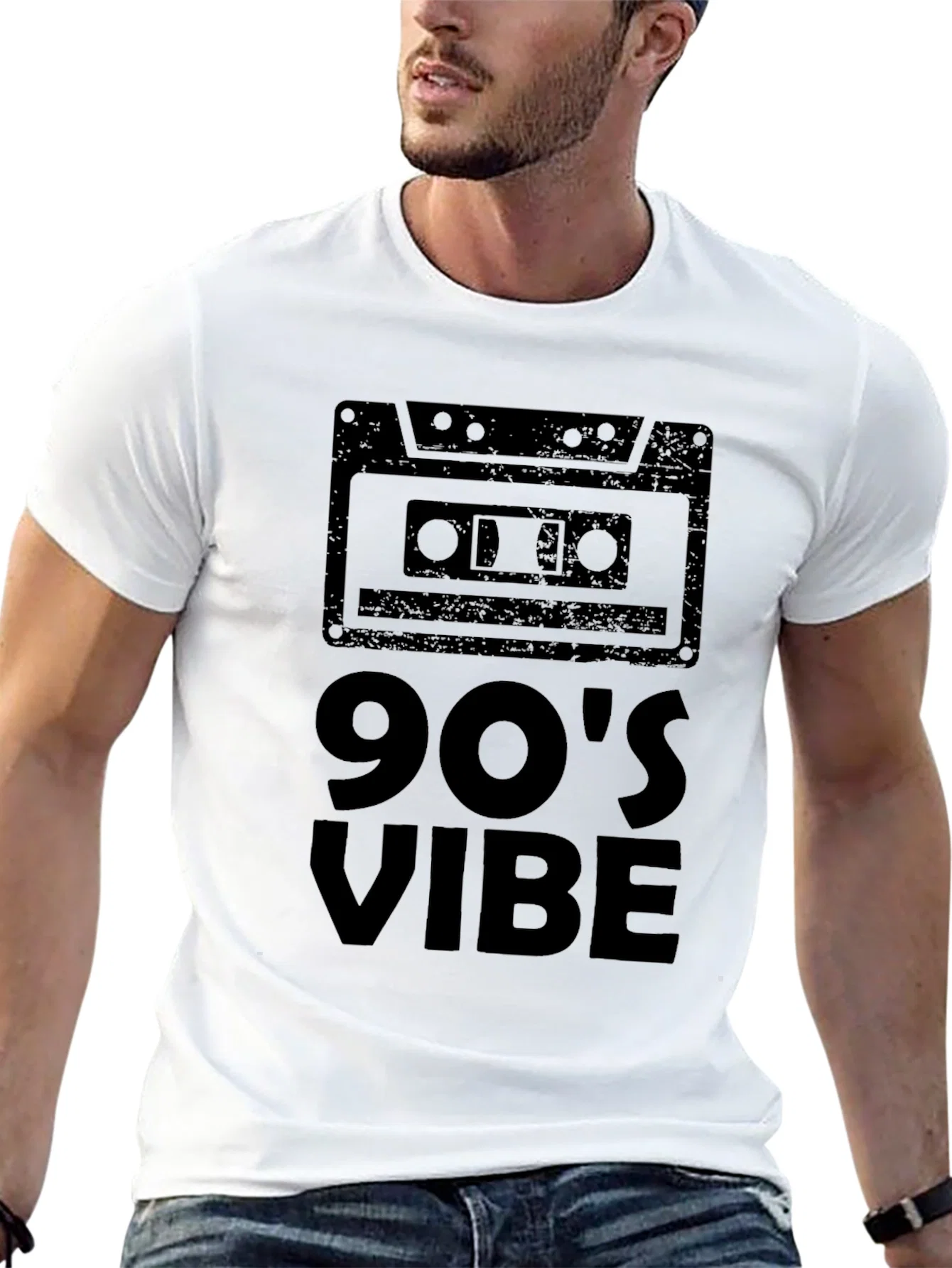Rebbecca 90s Vibe Cassette Tape Graphic Tee
