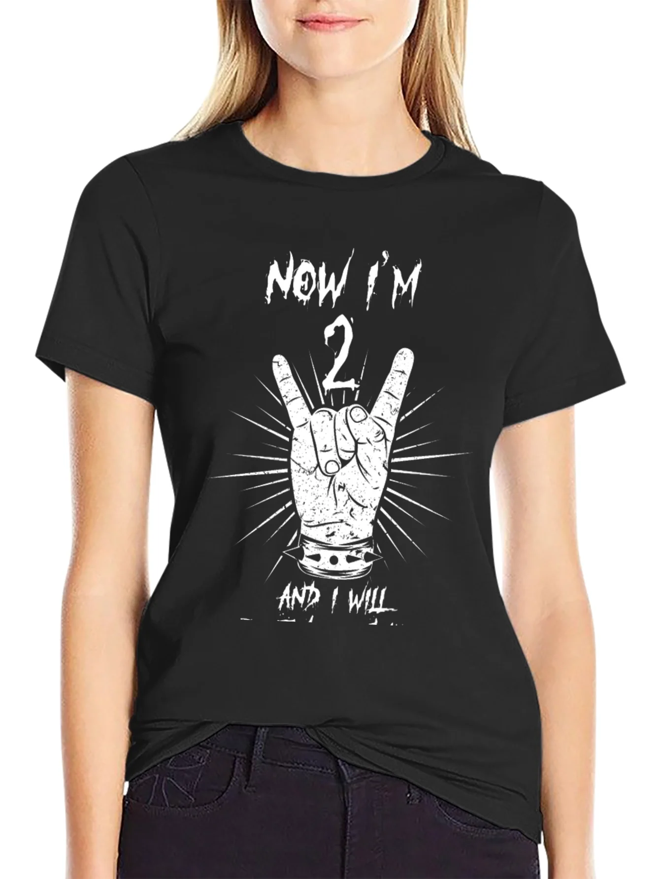 Rebbecca Now Im 2 Rock On T-Shirt