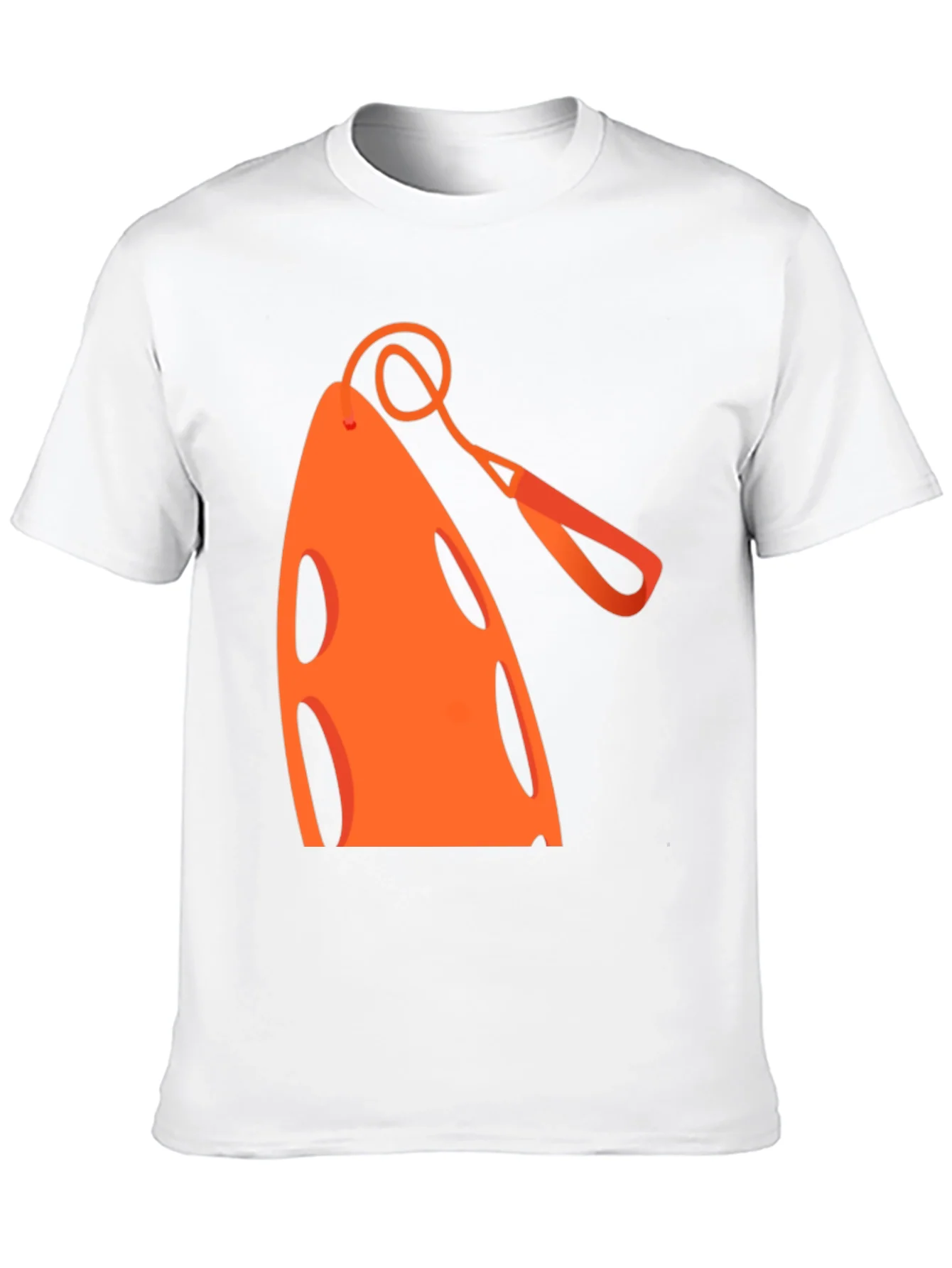 Rebbecca Orange Lifeguard Rescue Can Graphic Tee