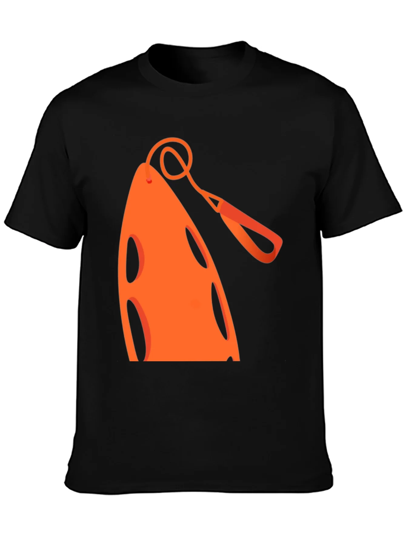 Rebbecca Orange Lifeguard Rescue Can Graphic Tee