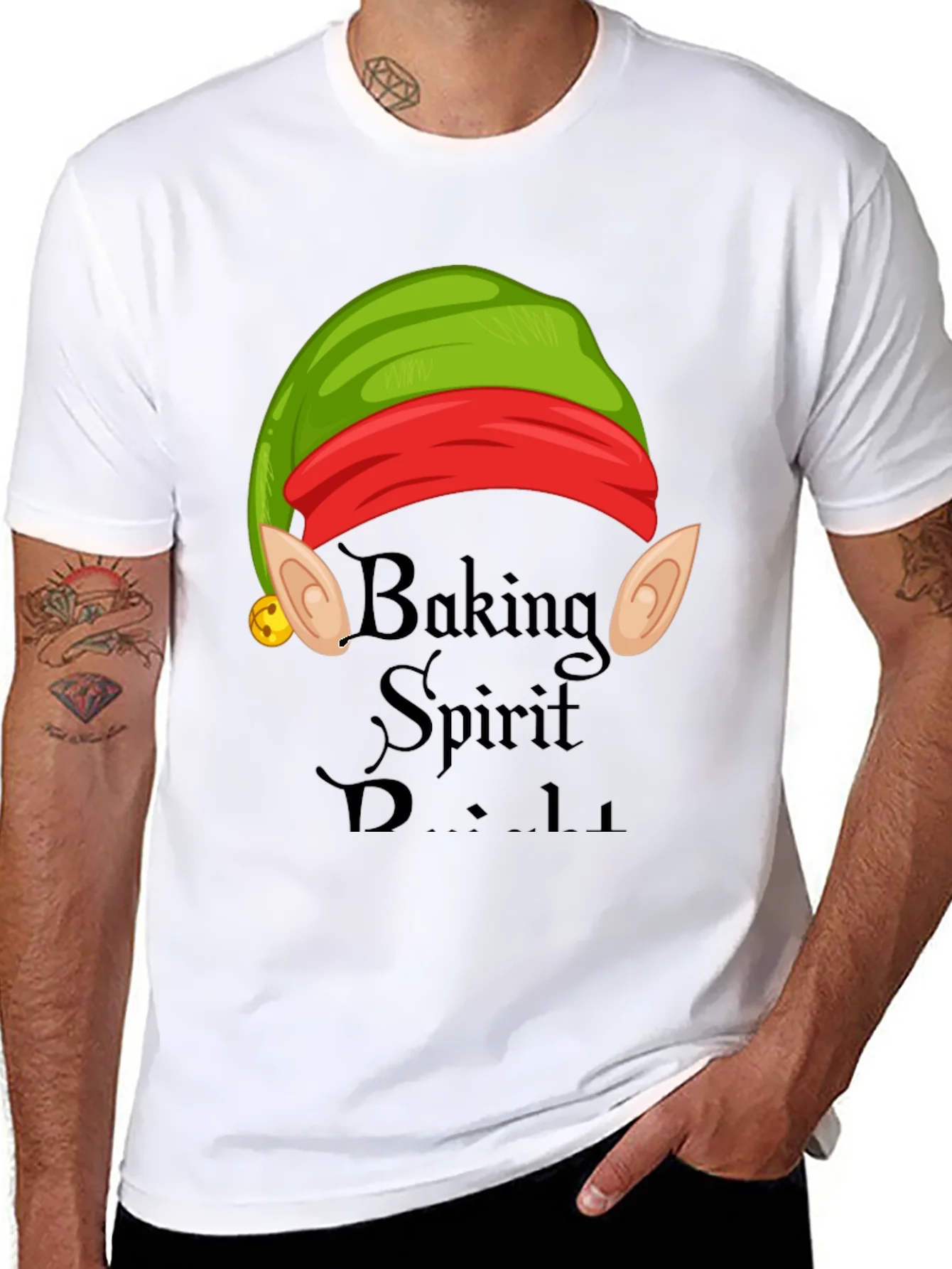 Rebbecca Baking Spirit Elf T-Shirt