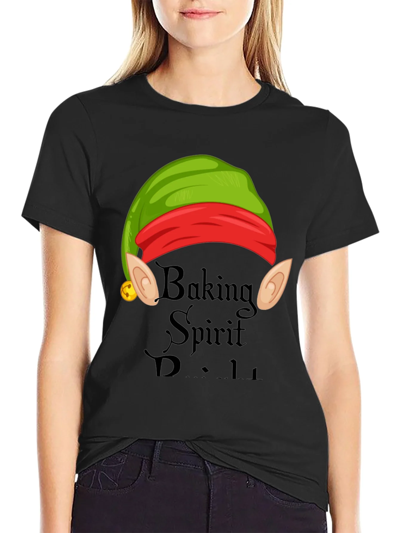 Rebbecca Baking Spirit Elf T-Shirt