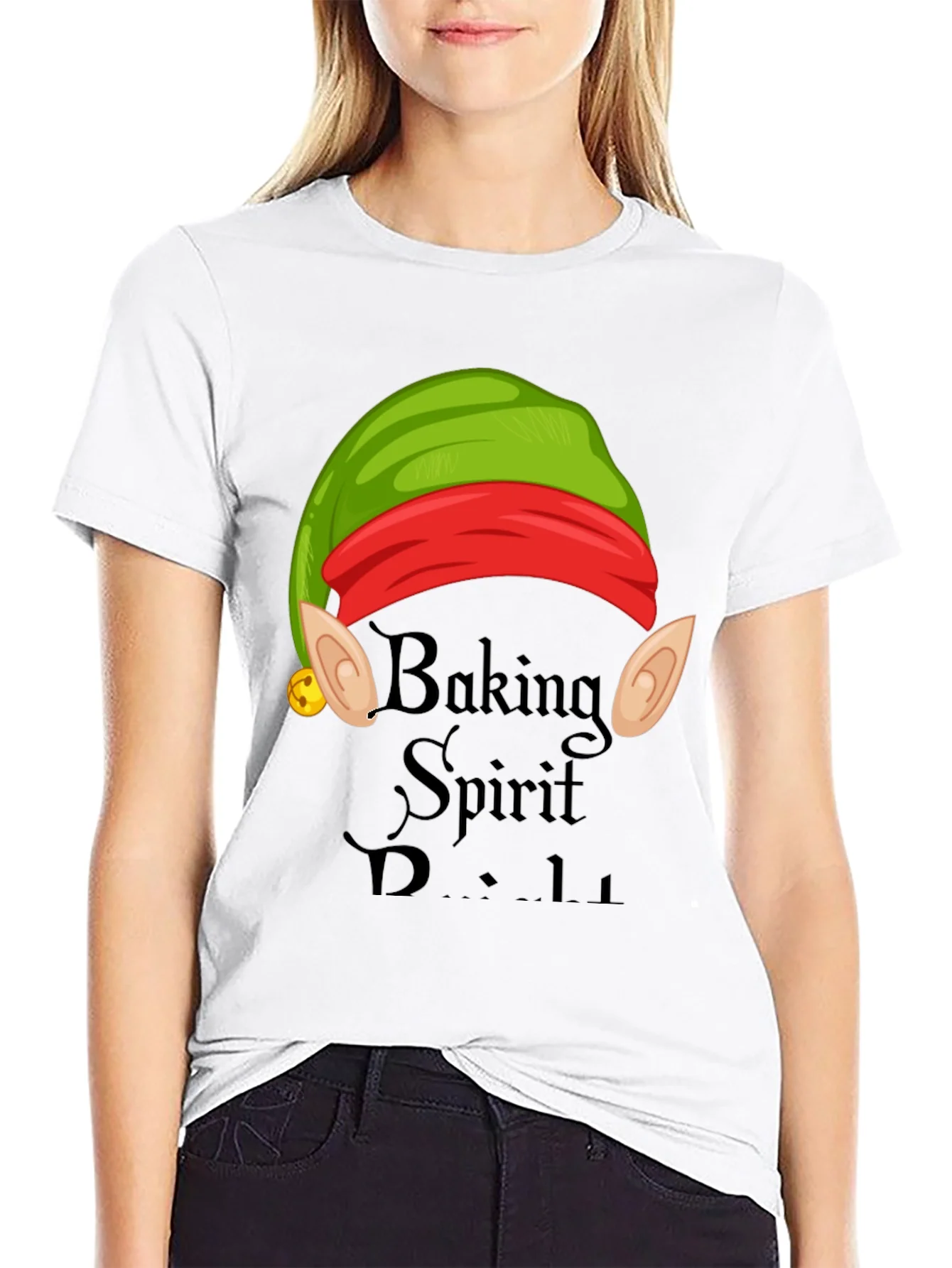 Rebbecca Baking Spirit Elf T-Shirt