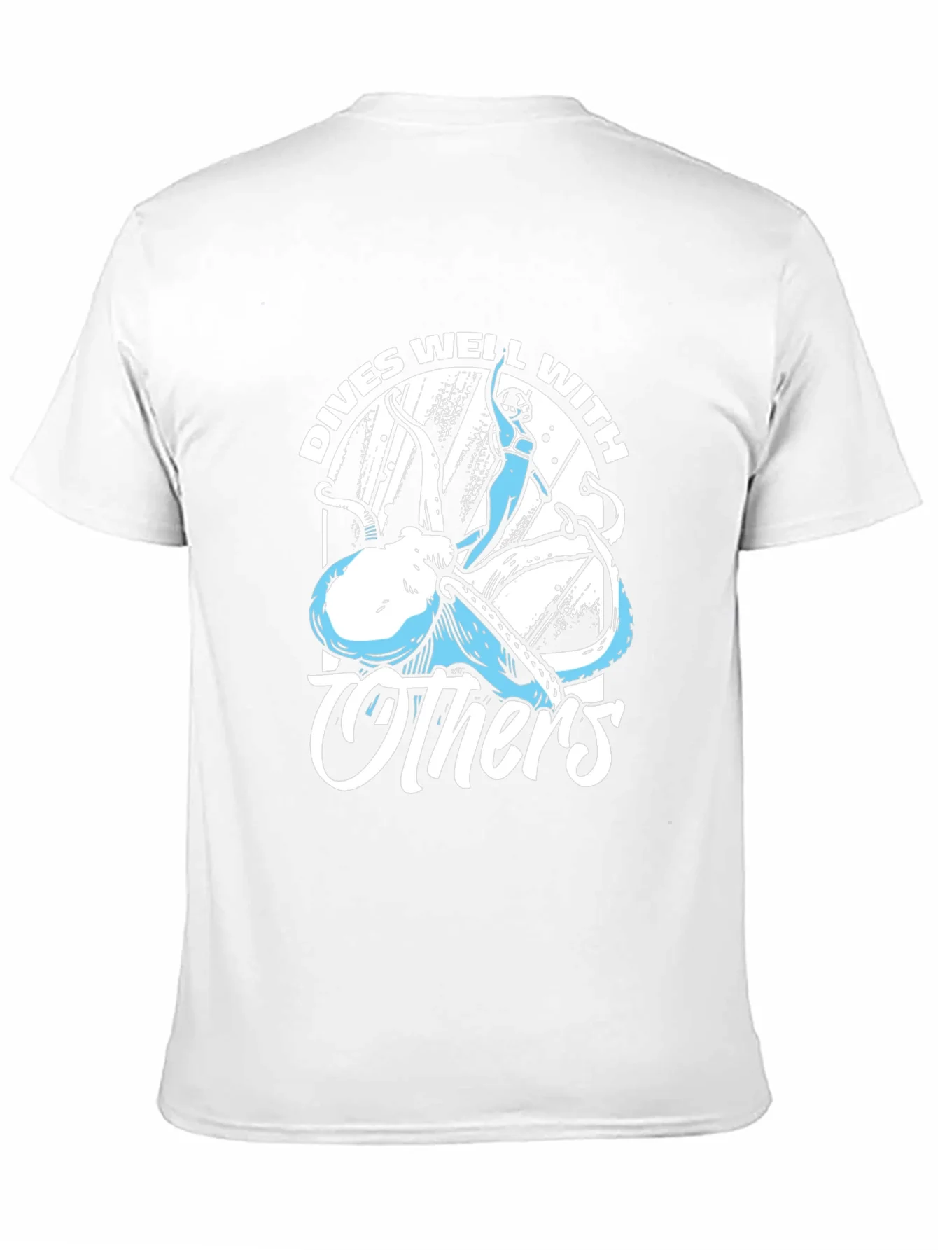 Rebbecca Dives Well With Others Octopus T-Shirt