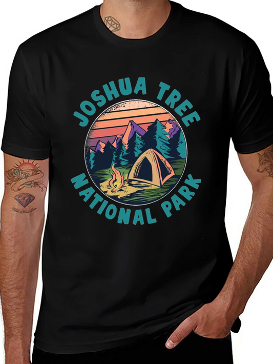 Rebbecca Joshua Tree National Park Camping T-Shirt