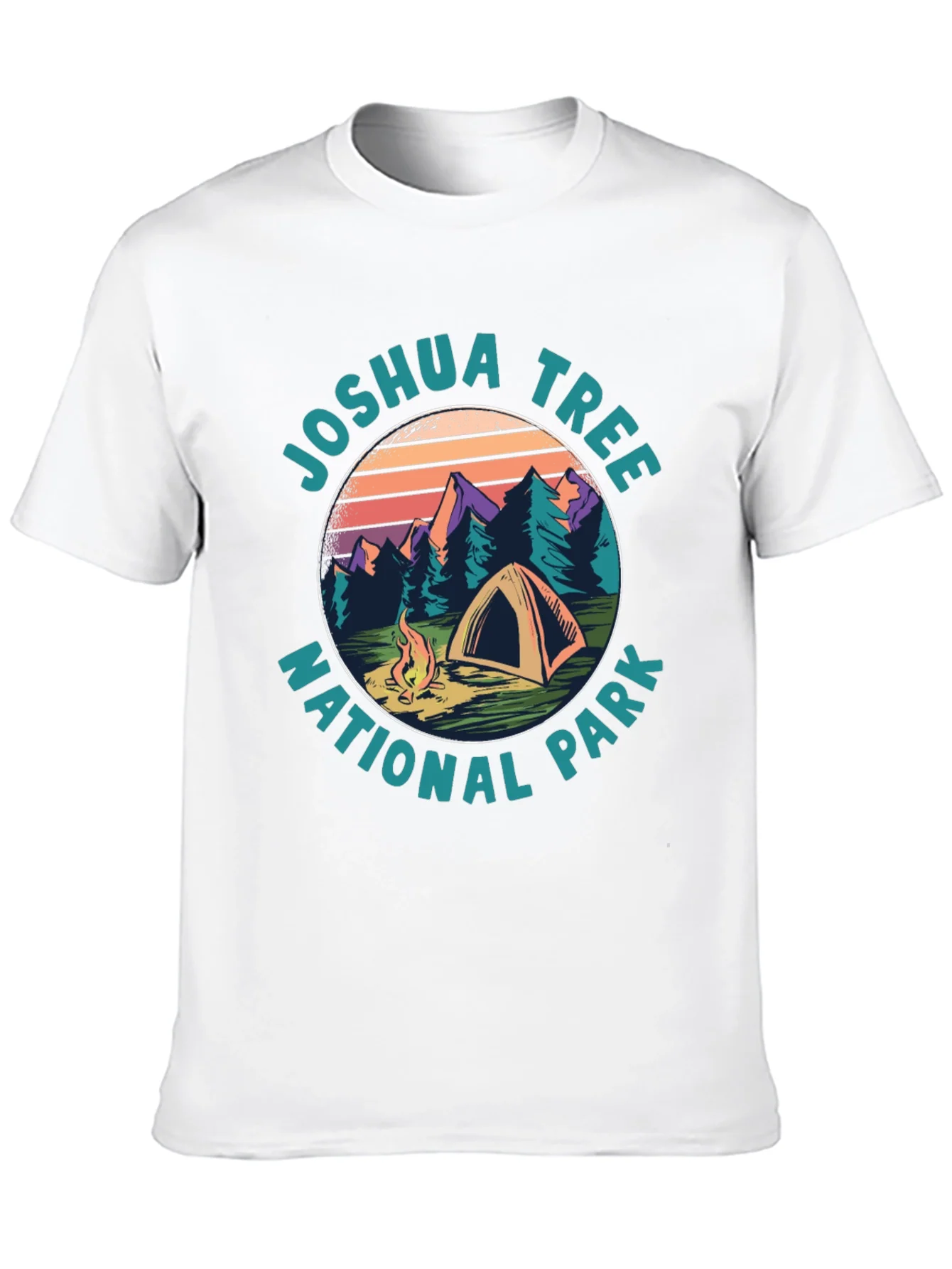 Rebbecca Joshua Tree National Park Camping T-Shirt