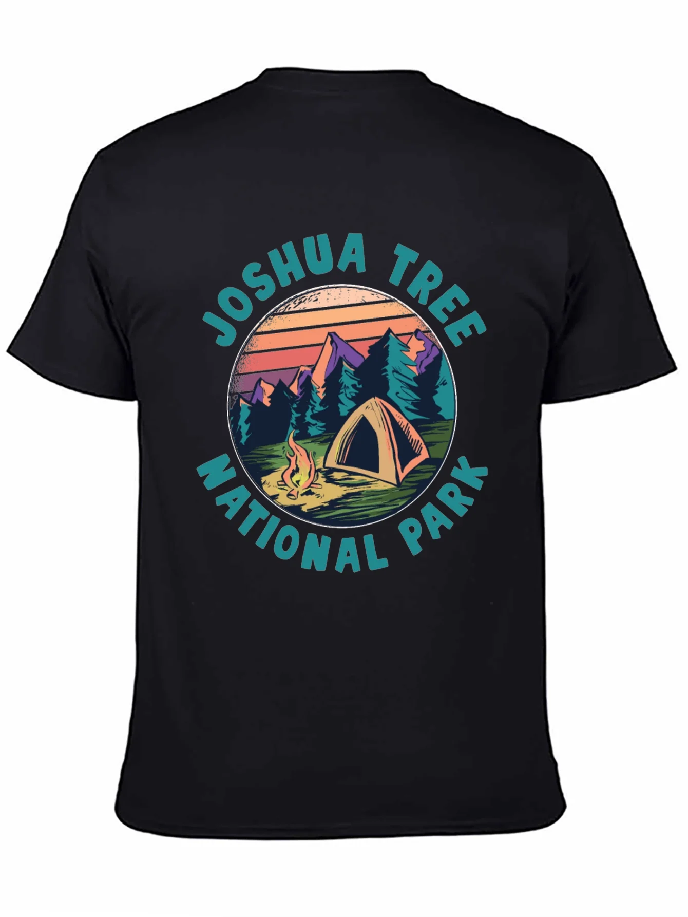 Rebbecca Joshua Tree National Park Camping T-Shirt
