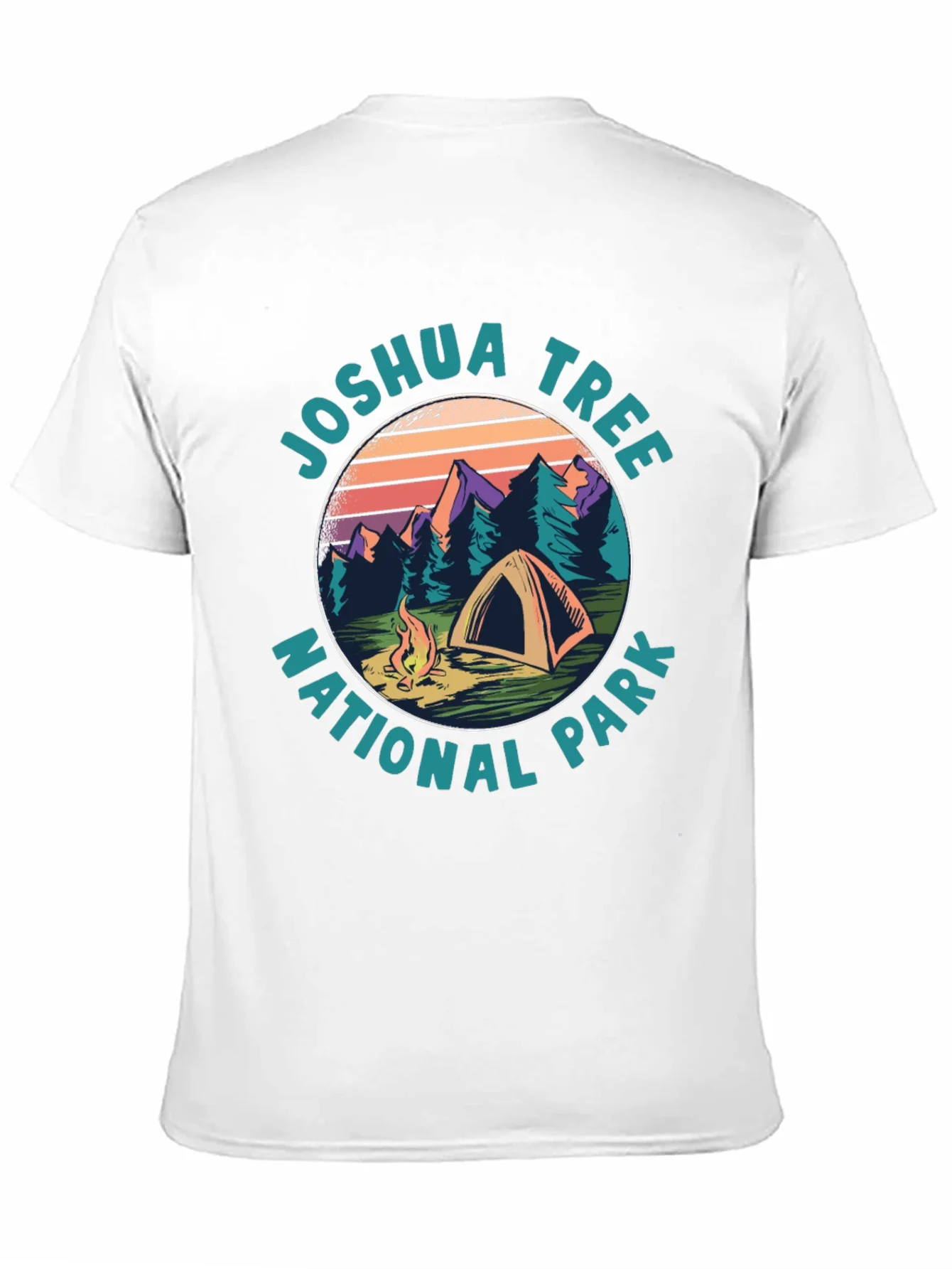 Rebbecca Joshua Tree National Park Camping T-Shirt
