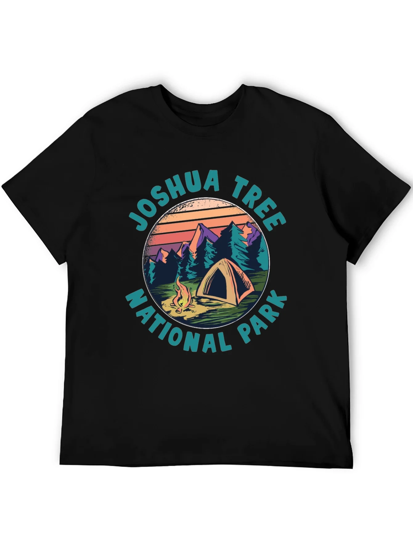 Rebbecca Joshua Tree National Park Camping T-Shirt