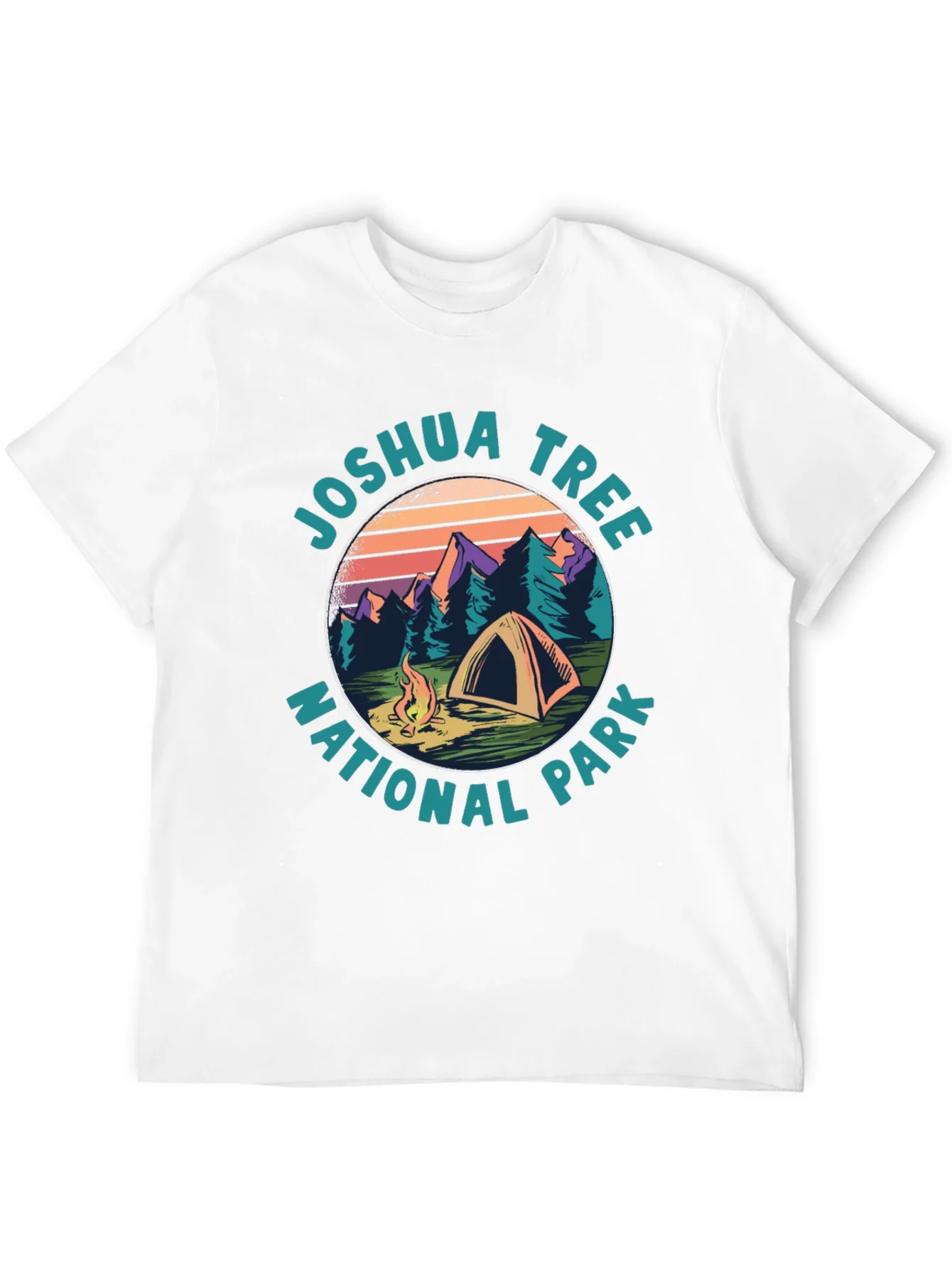 Rebbecca Joshua Tree National Park Camping T-Shirt