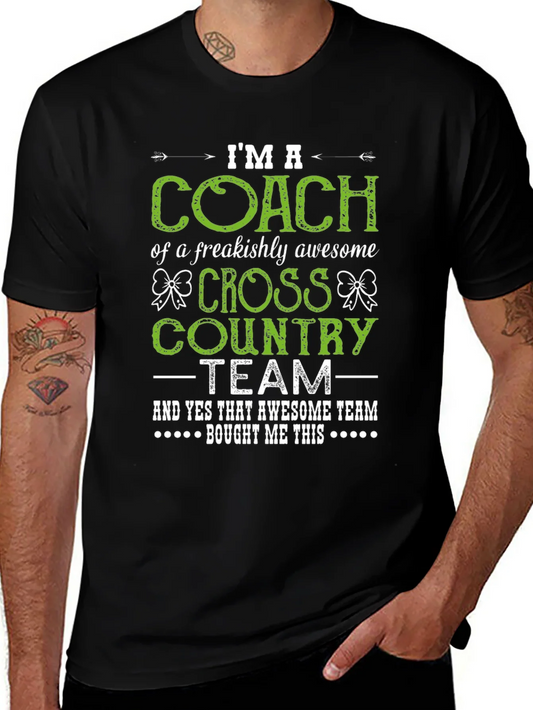 Rebbecca Coach Cross Country Team T-Shirt