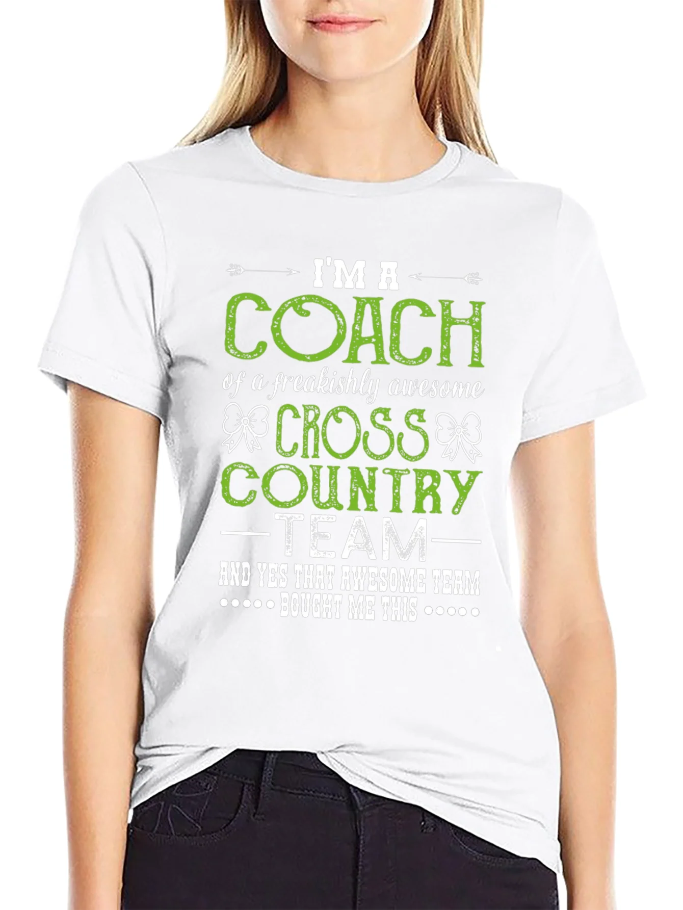 Rebbecca Coach Cross Country Team T-Shirt