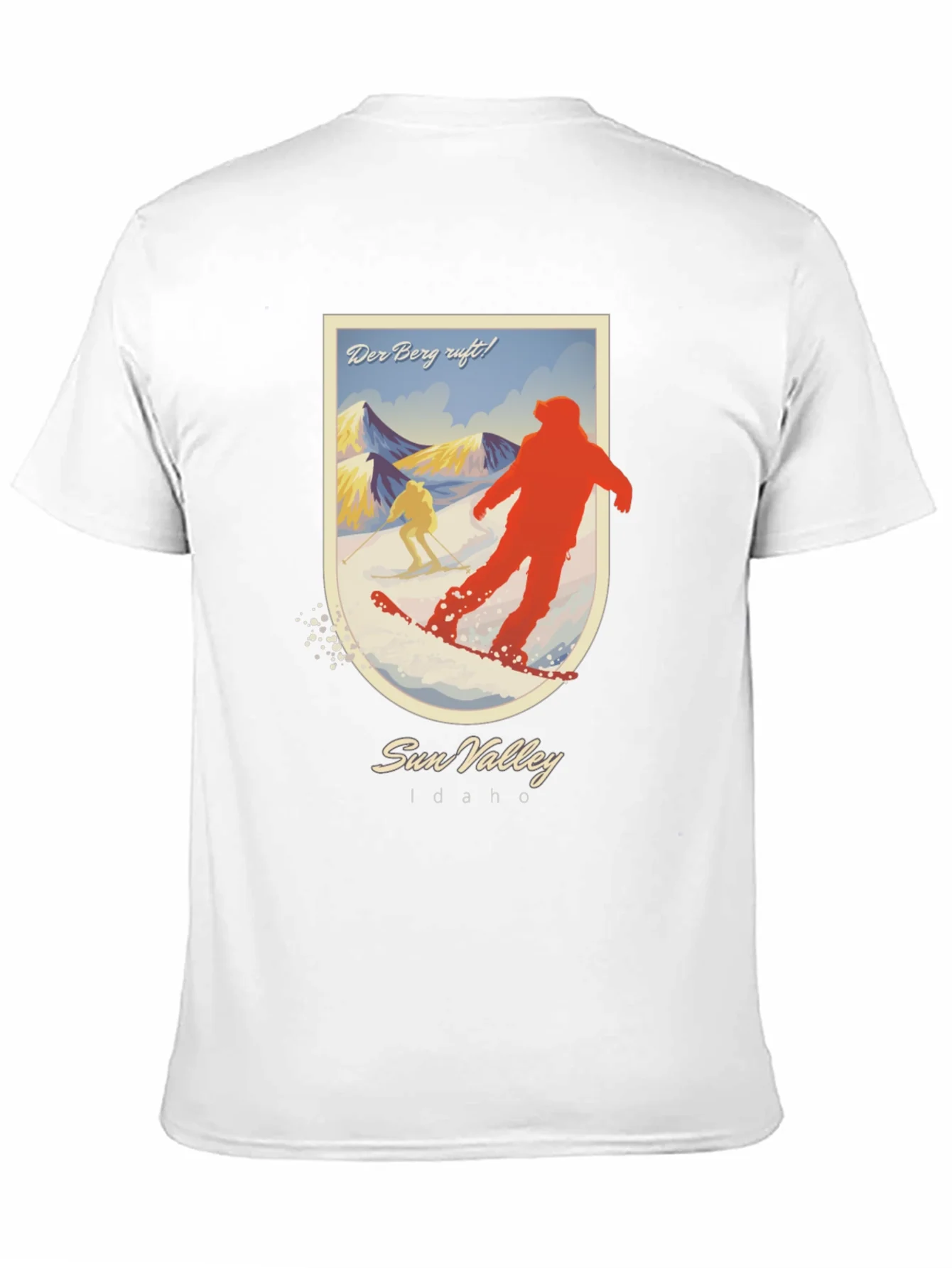 Camiseta Negra Sun Valley Idaho