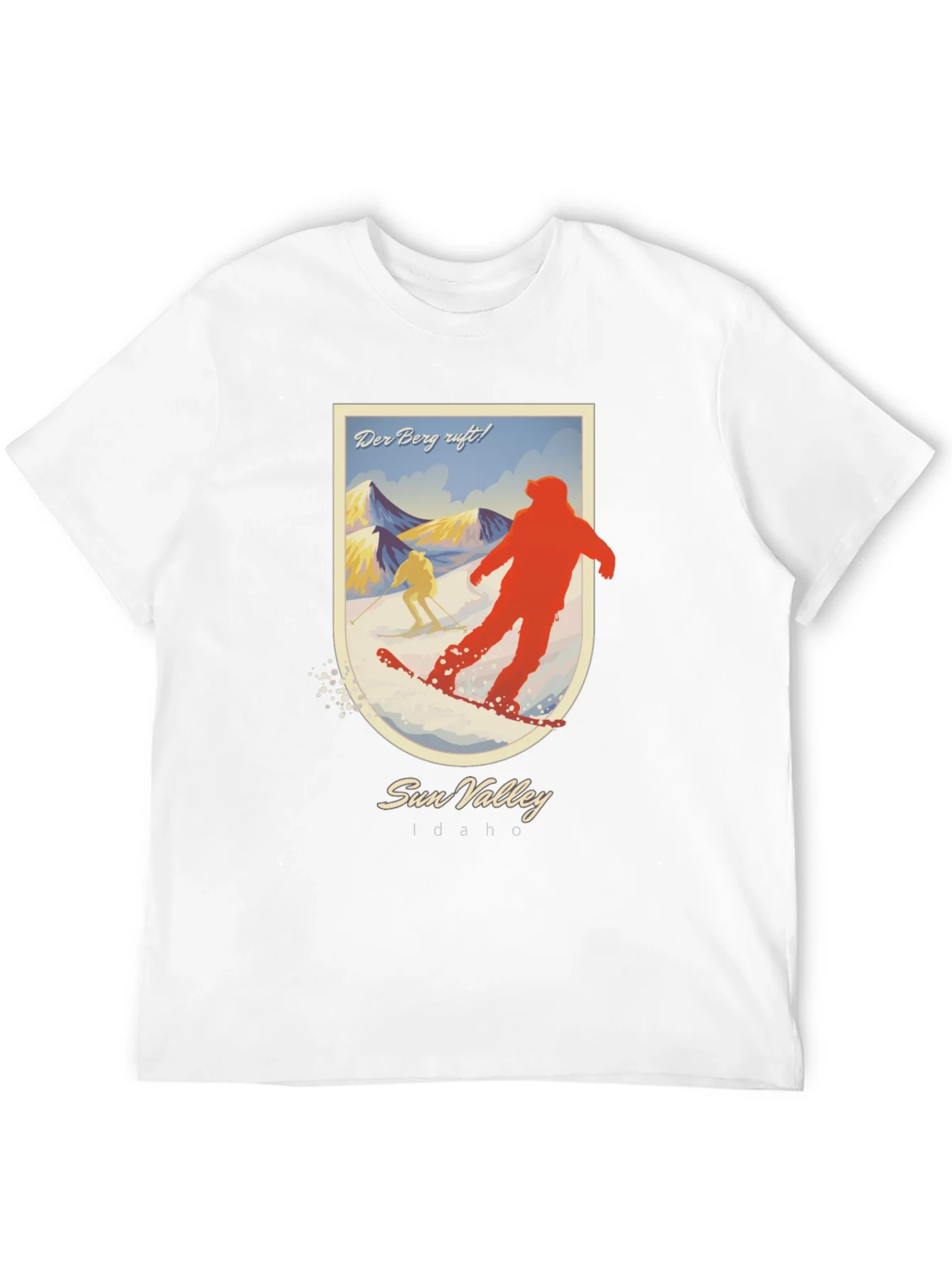 Camiseta Negra Sun Valley Idaho