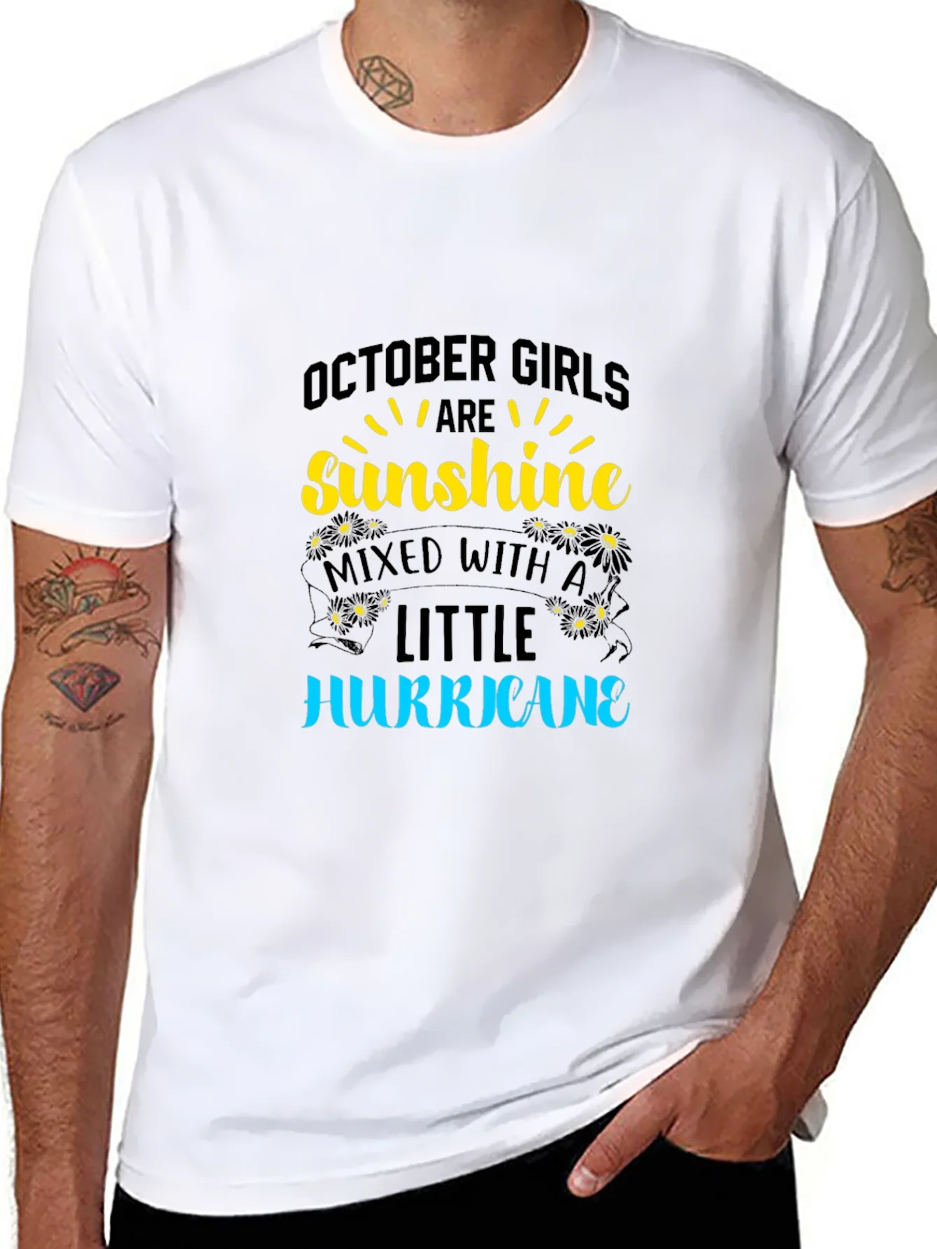 Rebbecca October Girls Sunshine Hurricane Black T-Shirt