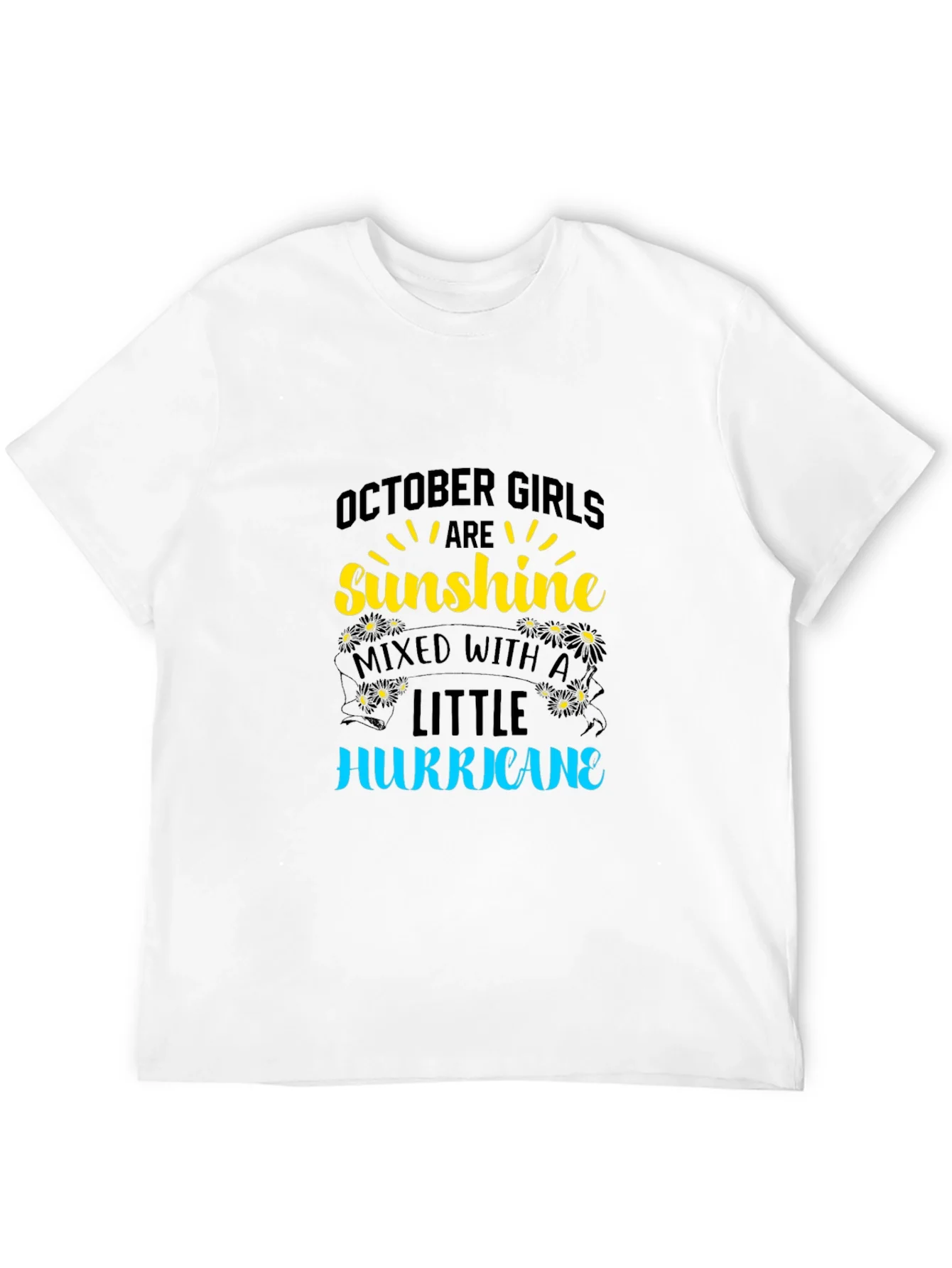Rebbecca October Girls Sunshine Hurricane Black T-Shirt
