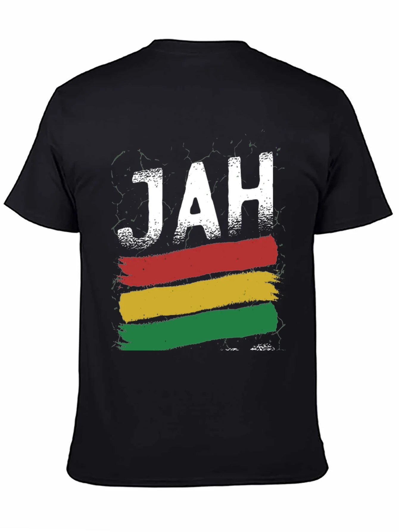 Camiseta Rastafari Jah - Dise?o Reggae
