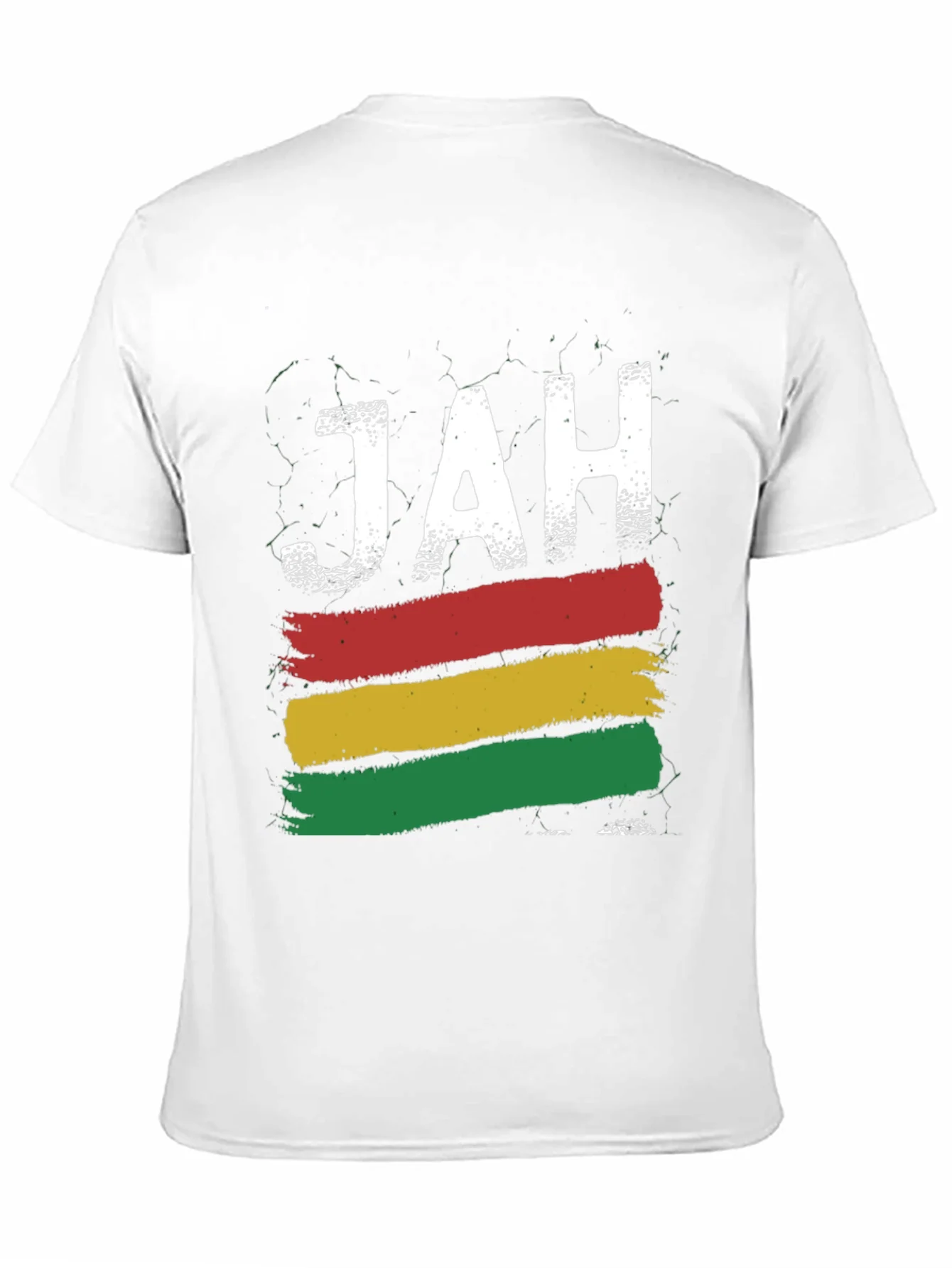 Camiseta Rastafari Jah - Dise?o Reggae
