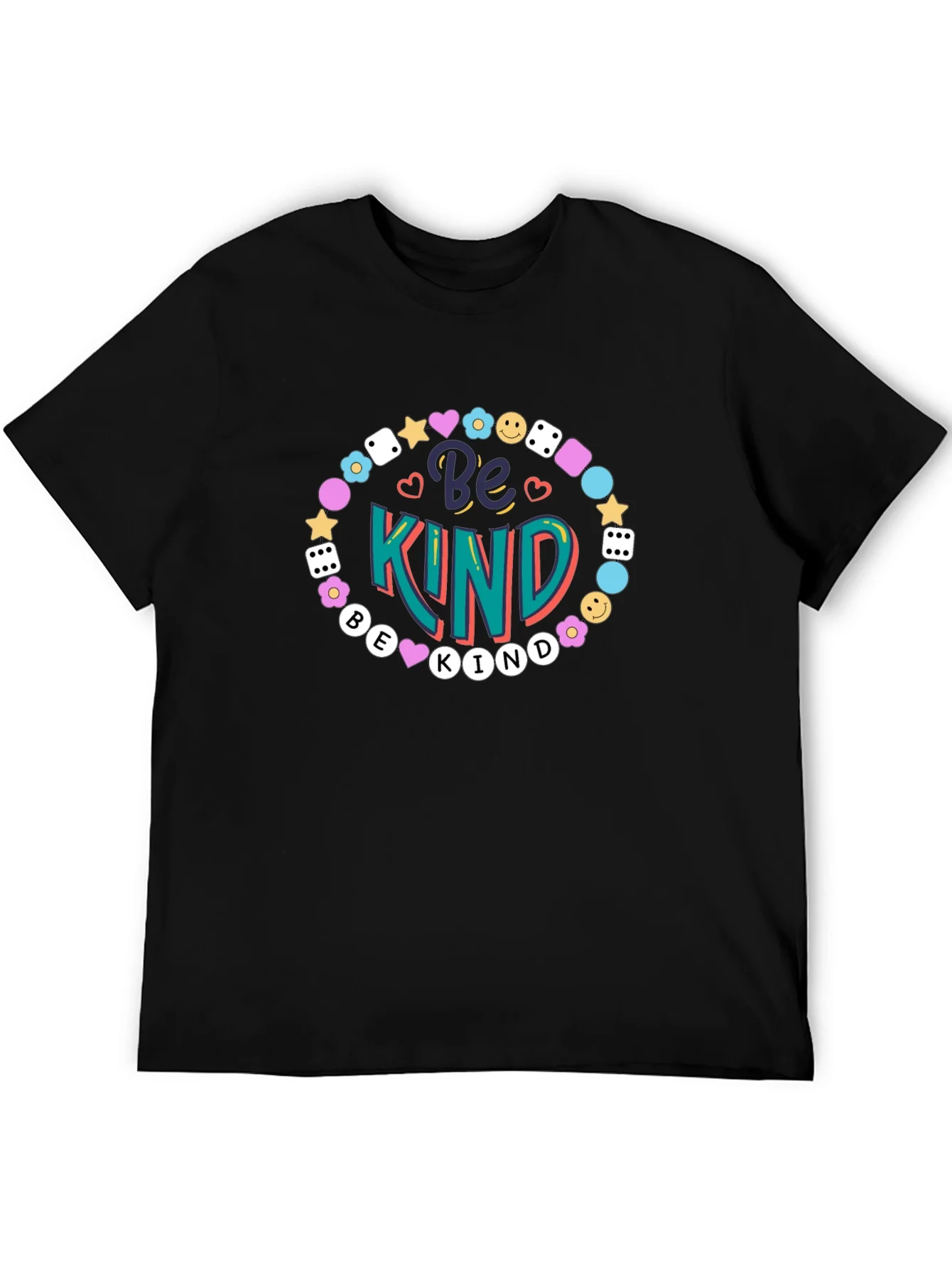 Camiseta Negra Be Kind para Hombre