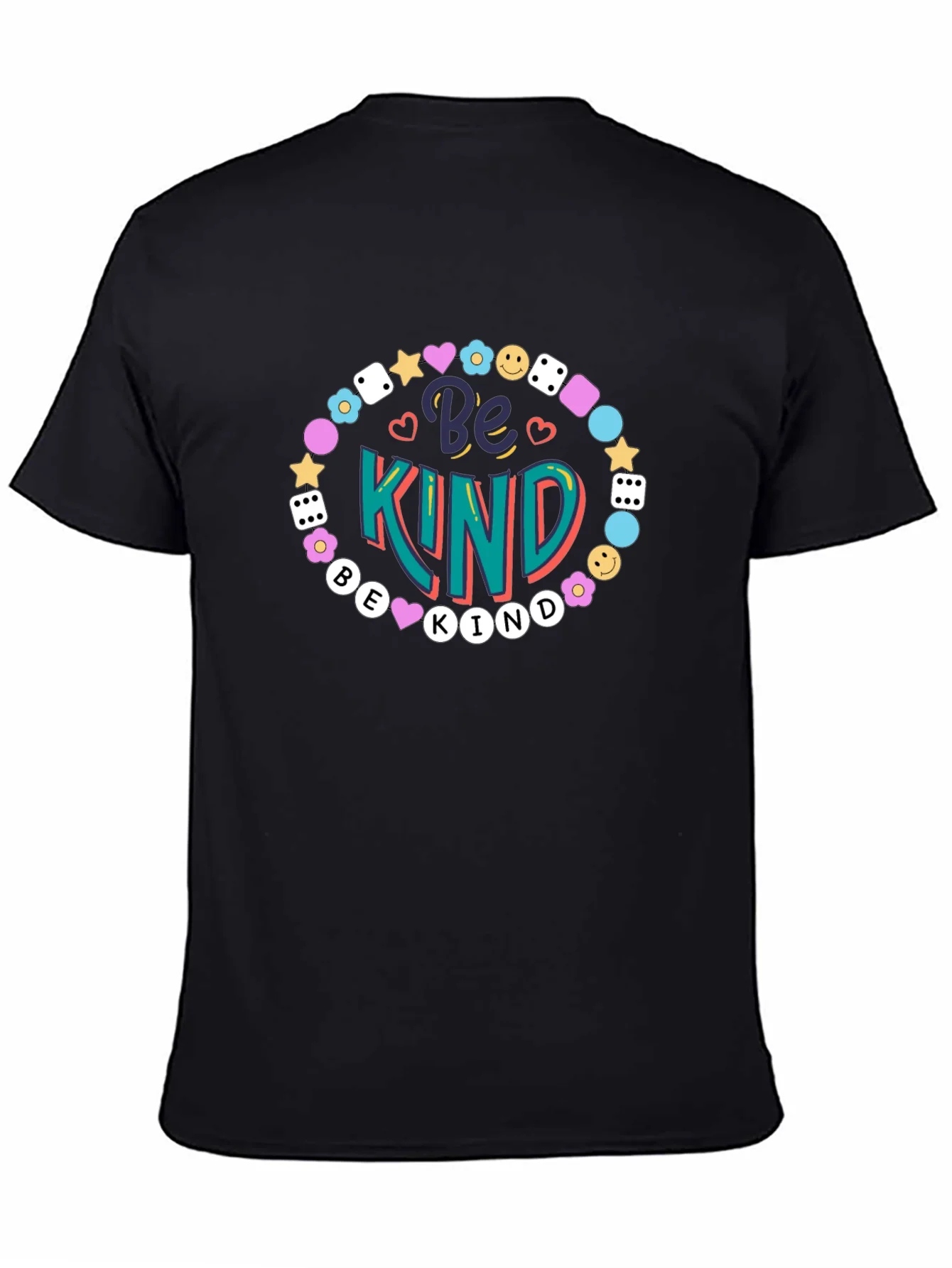Camiseta Negra Be Kind para Hombre