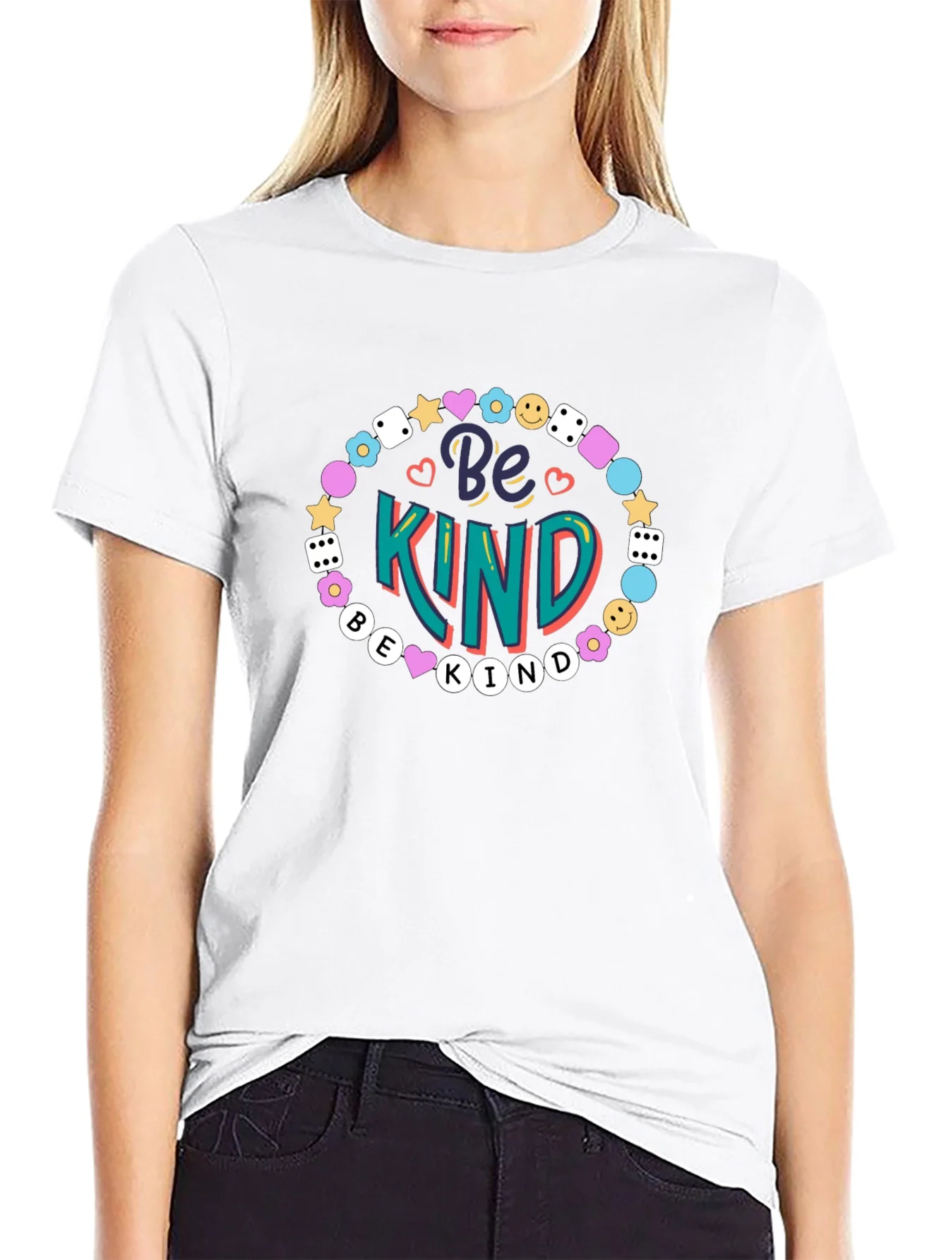 Camiseta Negra Be Kind para Hombre