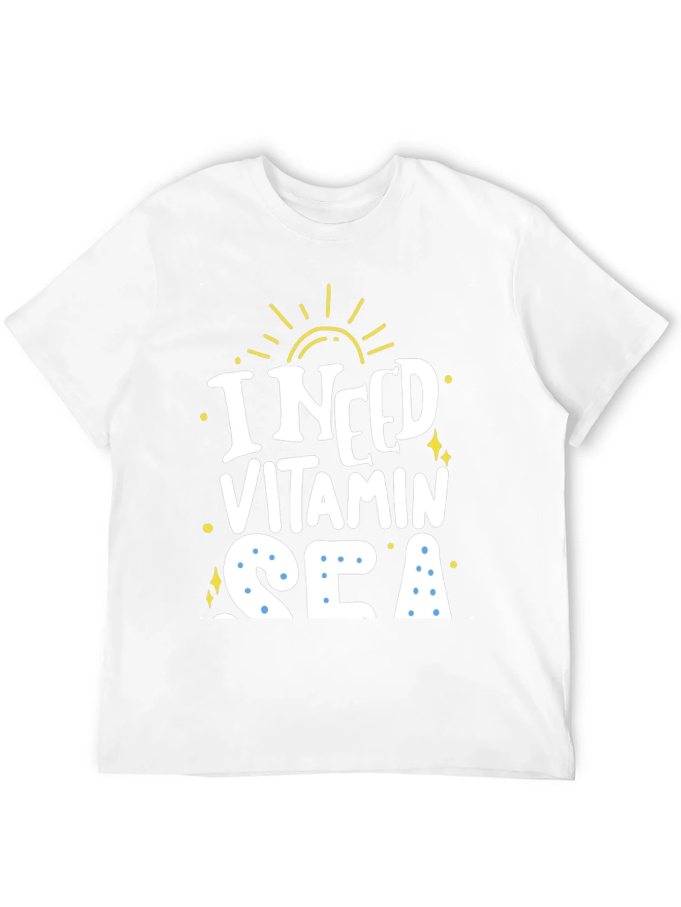 Rebbecca I Need Vitamin Sea Graphic T-Shirt