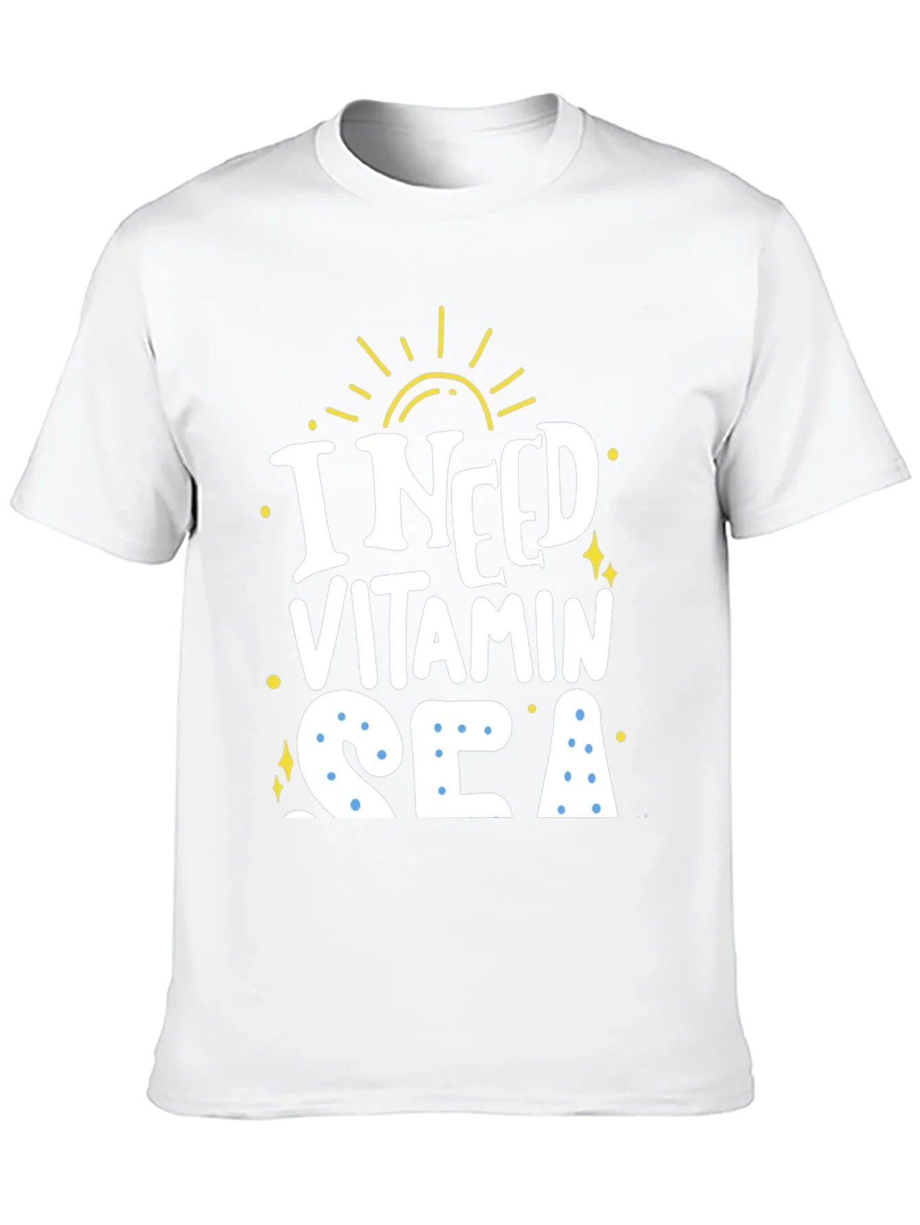 Rebbecca I Need Vitamin Sea Graphic T-Shirt