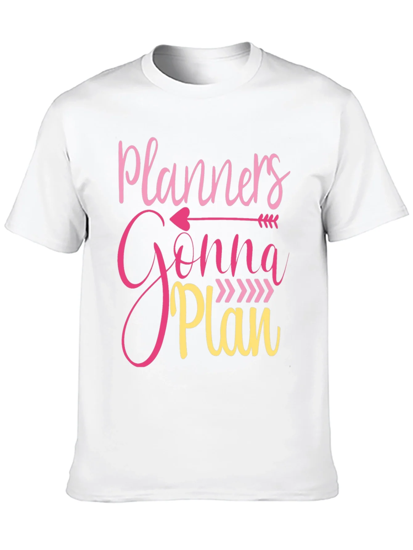 Camiseta Negra Planners Gonna Plan