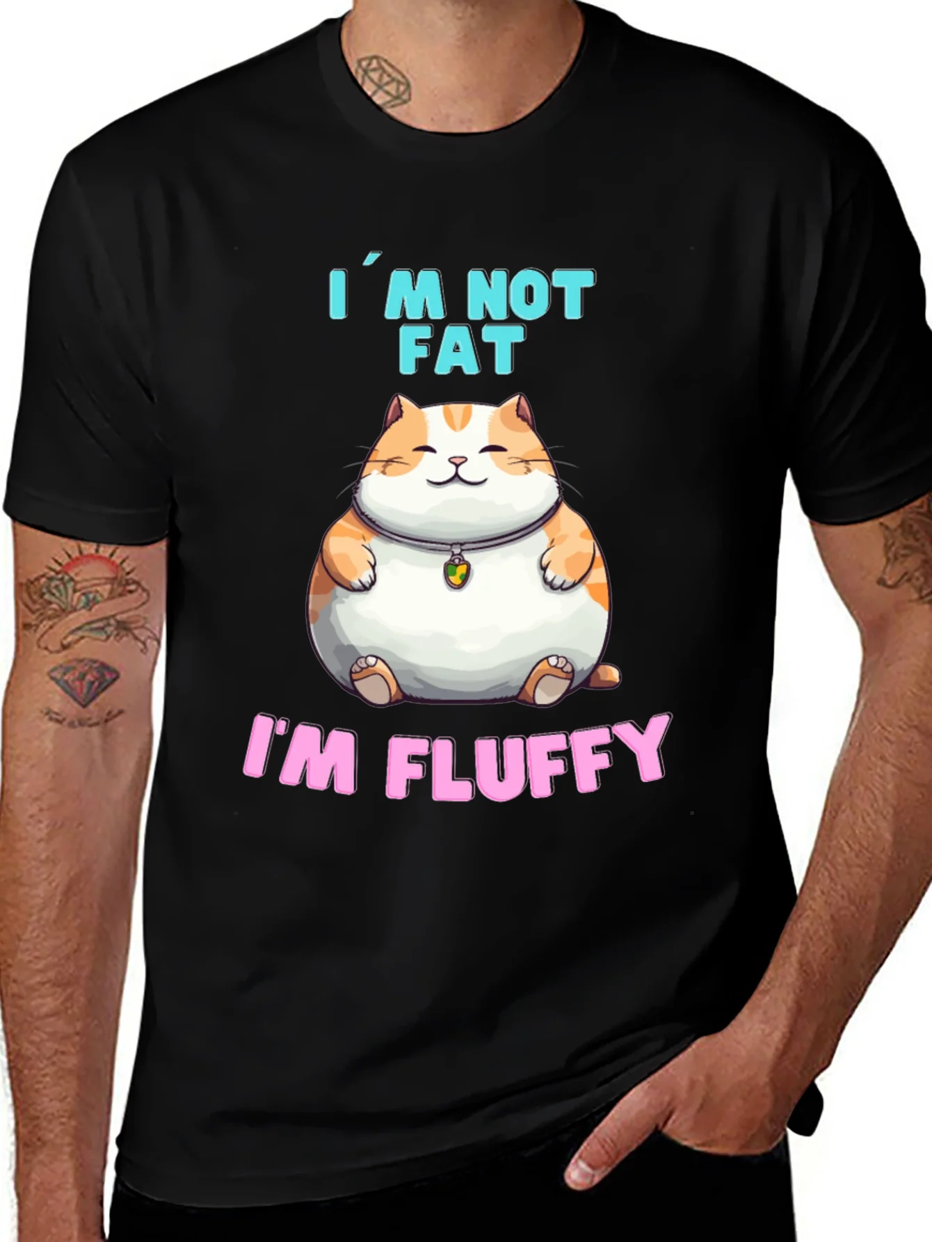 Rebbecca Im Not Fat Im Fluffy T-Shirt