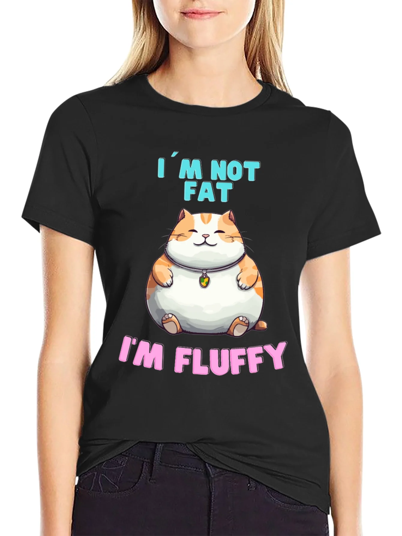 Rebbecca Im Not Fat Im Fluffy T-Shirt