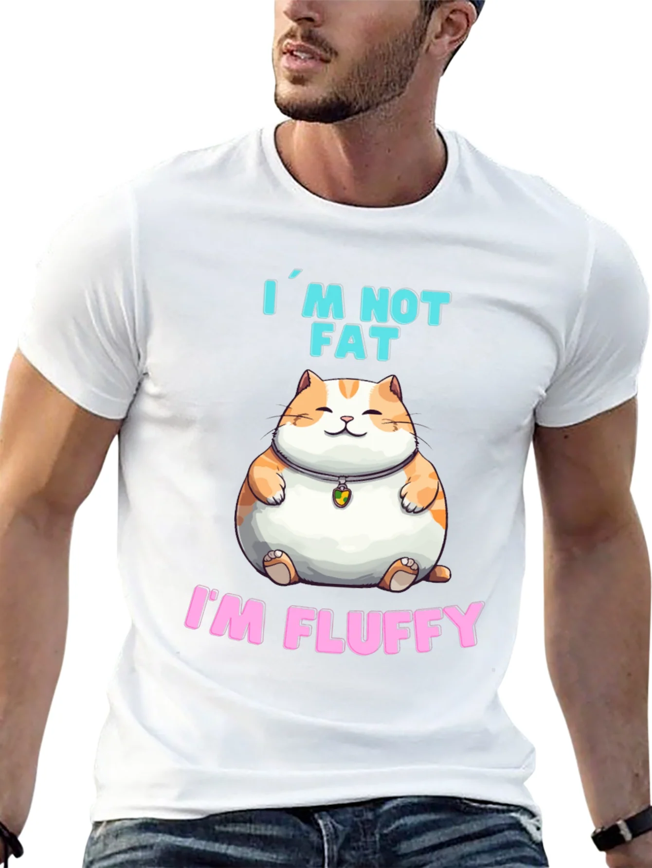 Rebbecca Im Not Fat Im Fluffy T-Shirt