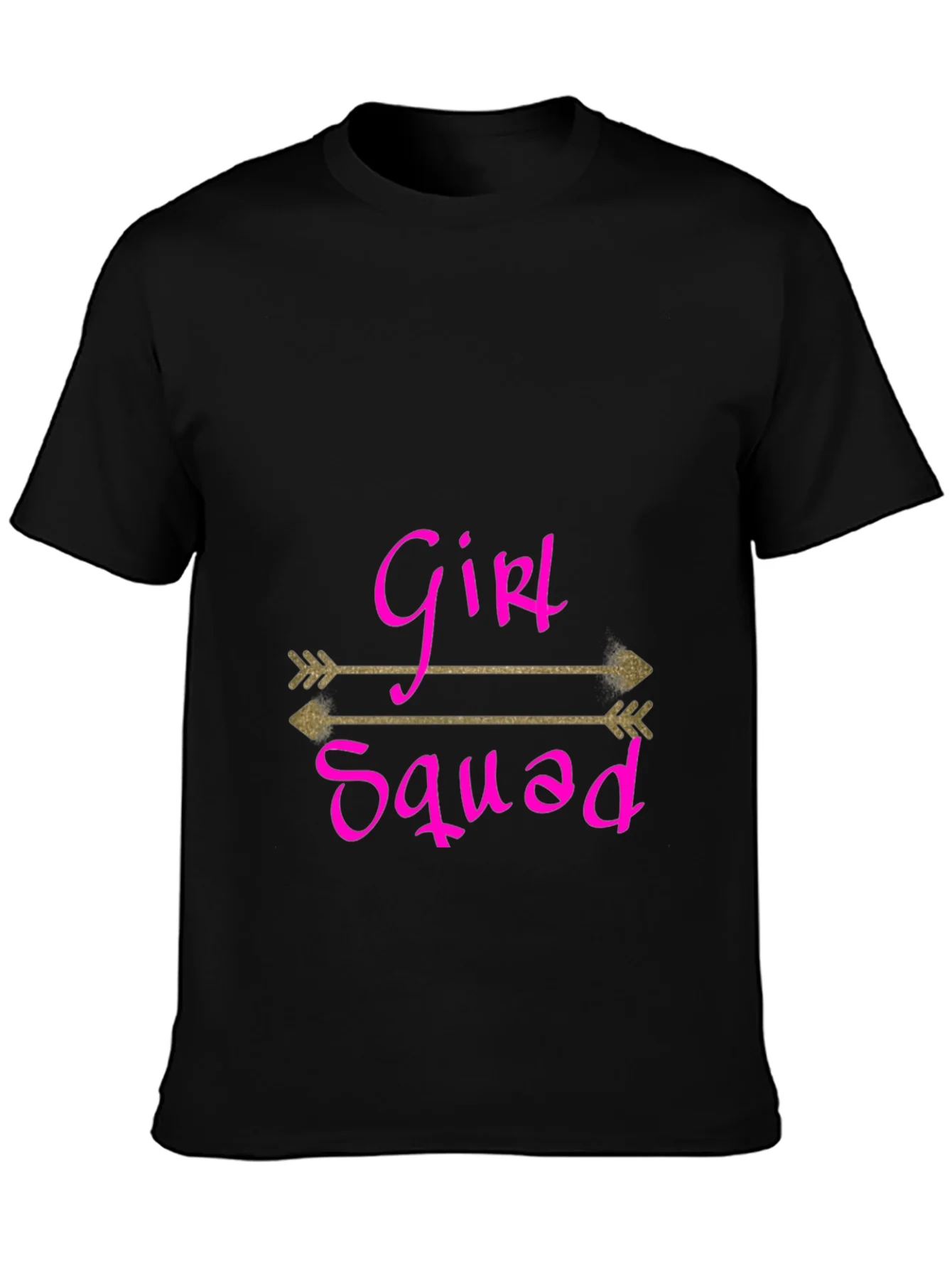 Camiseta Negra Girl Squad