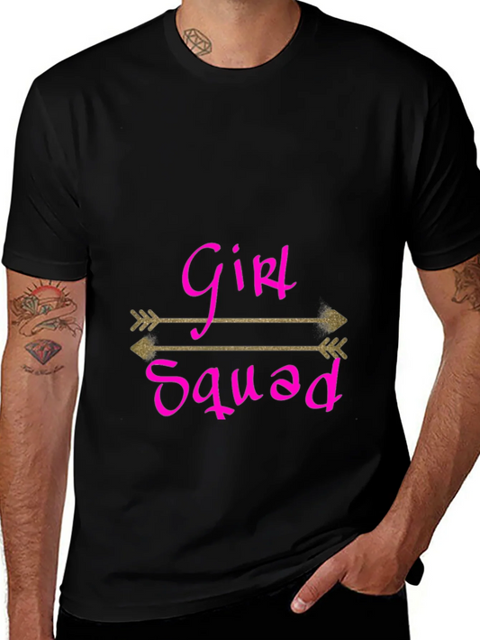 Camiseta Negra Girl Squad