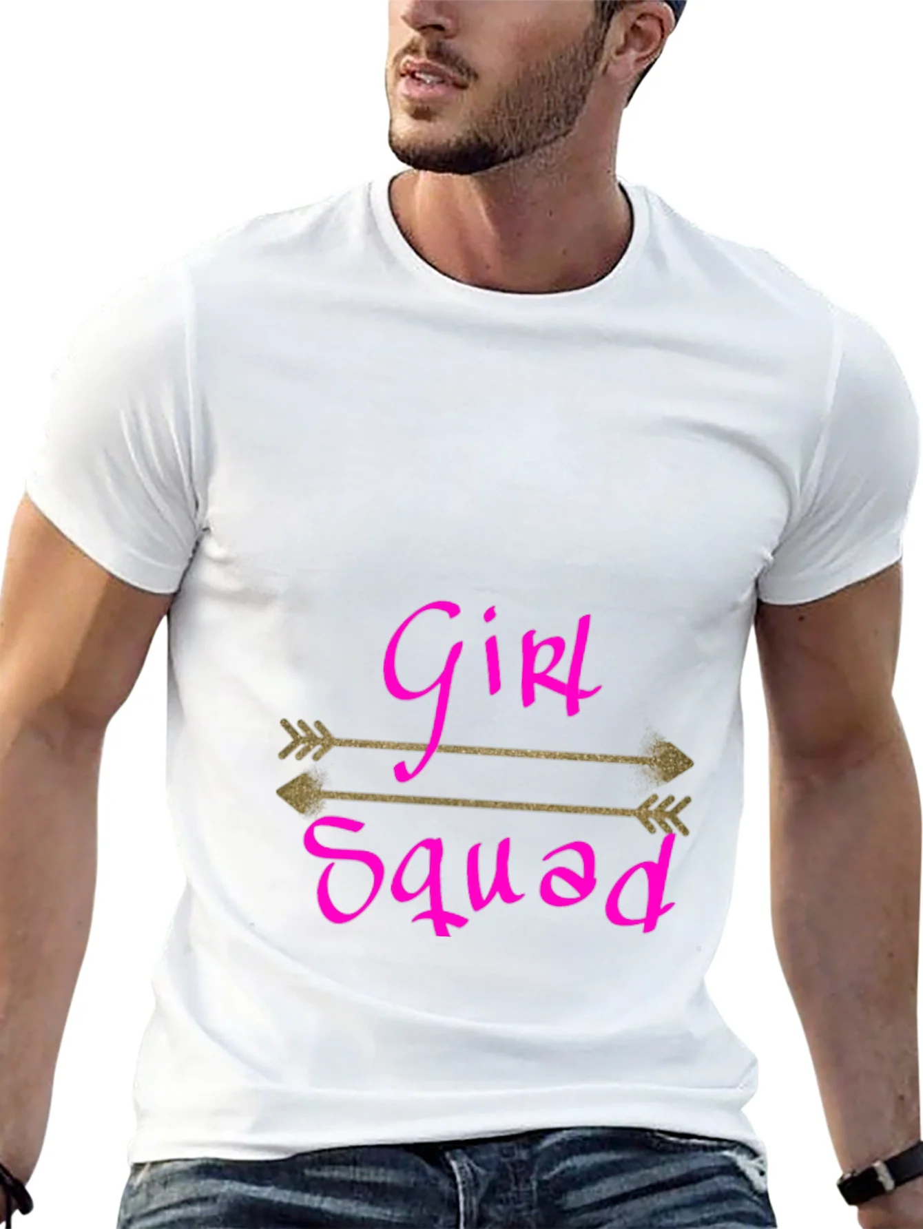 Camiseta Negra Girl Squad