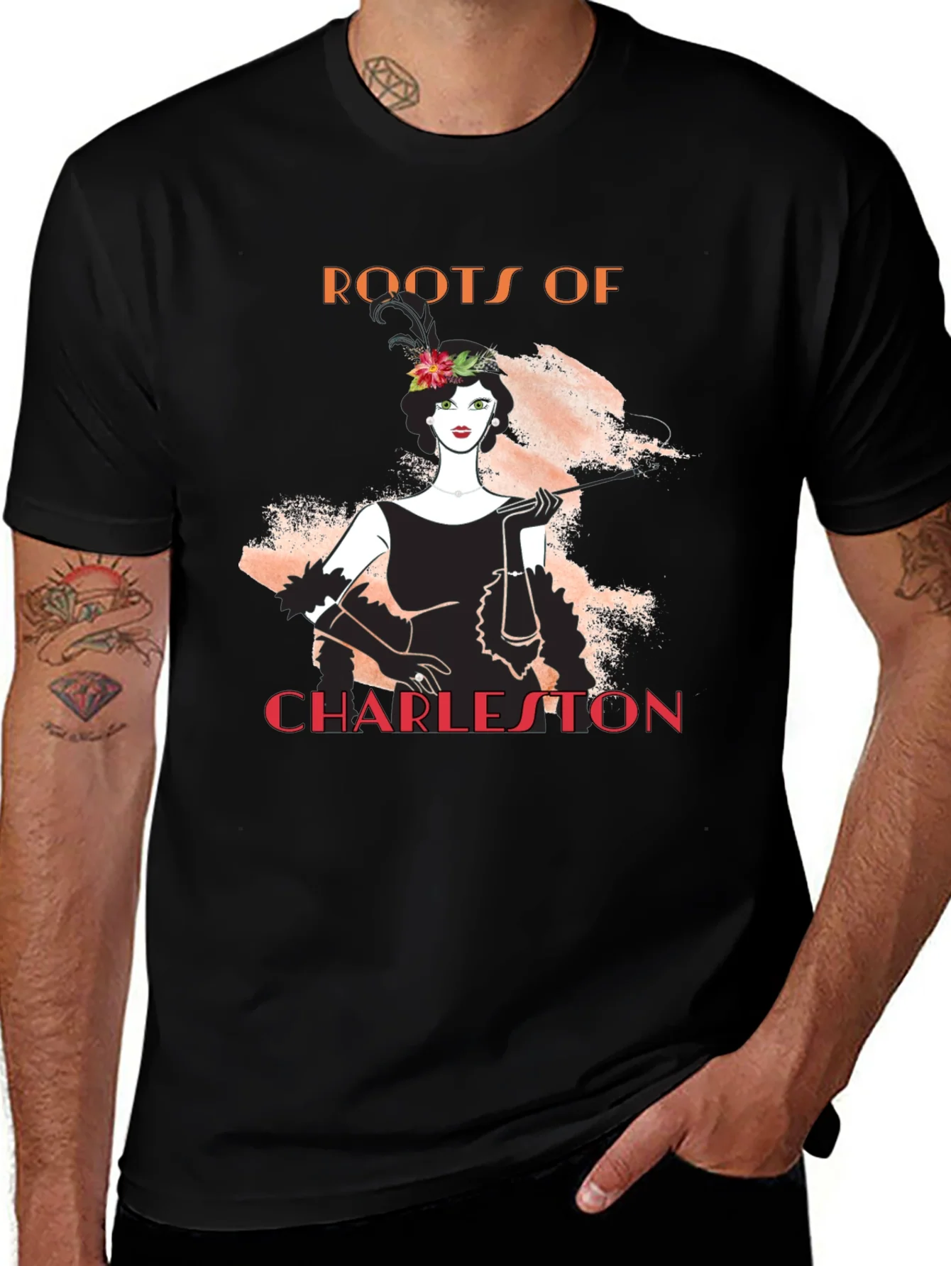 Rebbecca Roots of Charleston Graphic T-Shirt