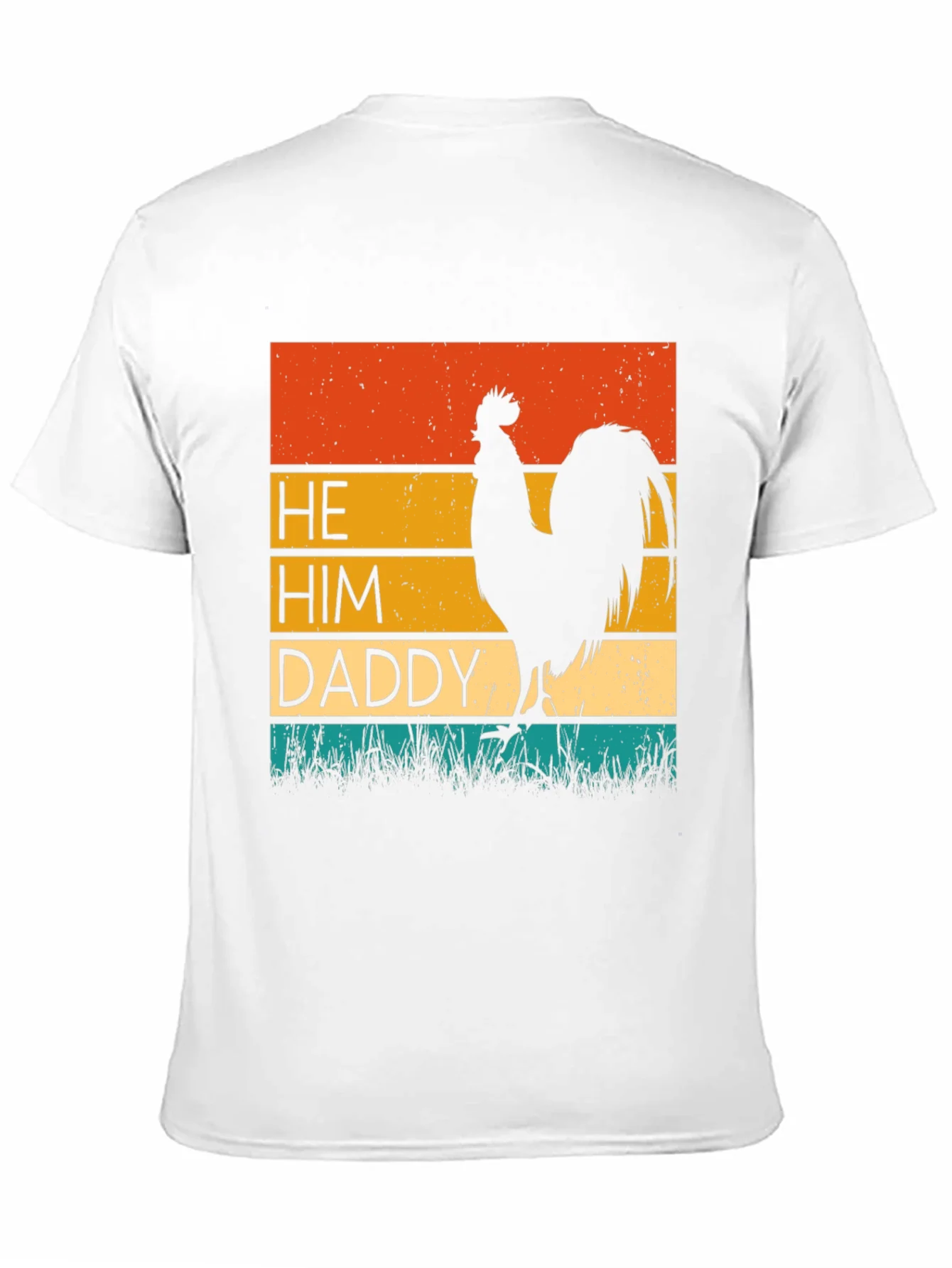 Rebbecca He Him Daddy Rooster Graphic Tee - Black