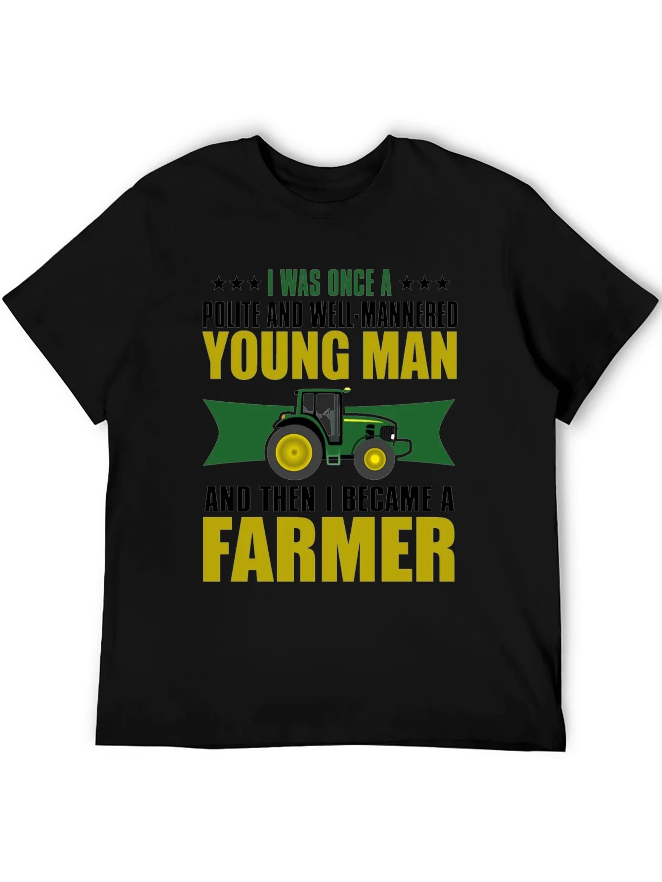 Camiseta Hombre Granjero: Elegancia y Humor
