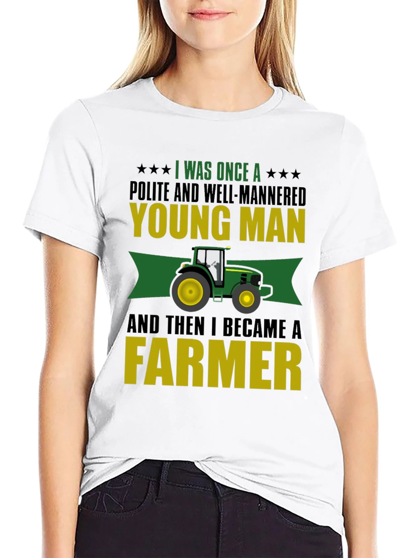 Camiseta Hombre Granjero: Elegancia y Humor