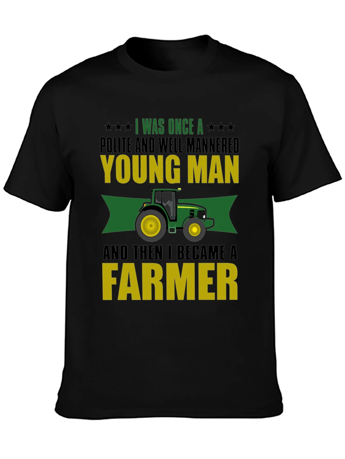 Camiseta Hombre Granjero: Elegancia y Humor
