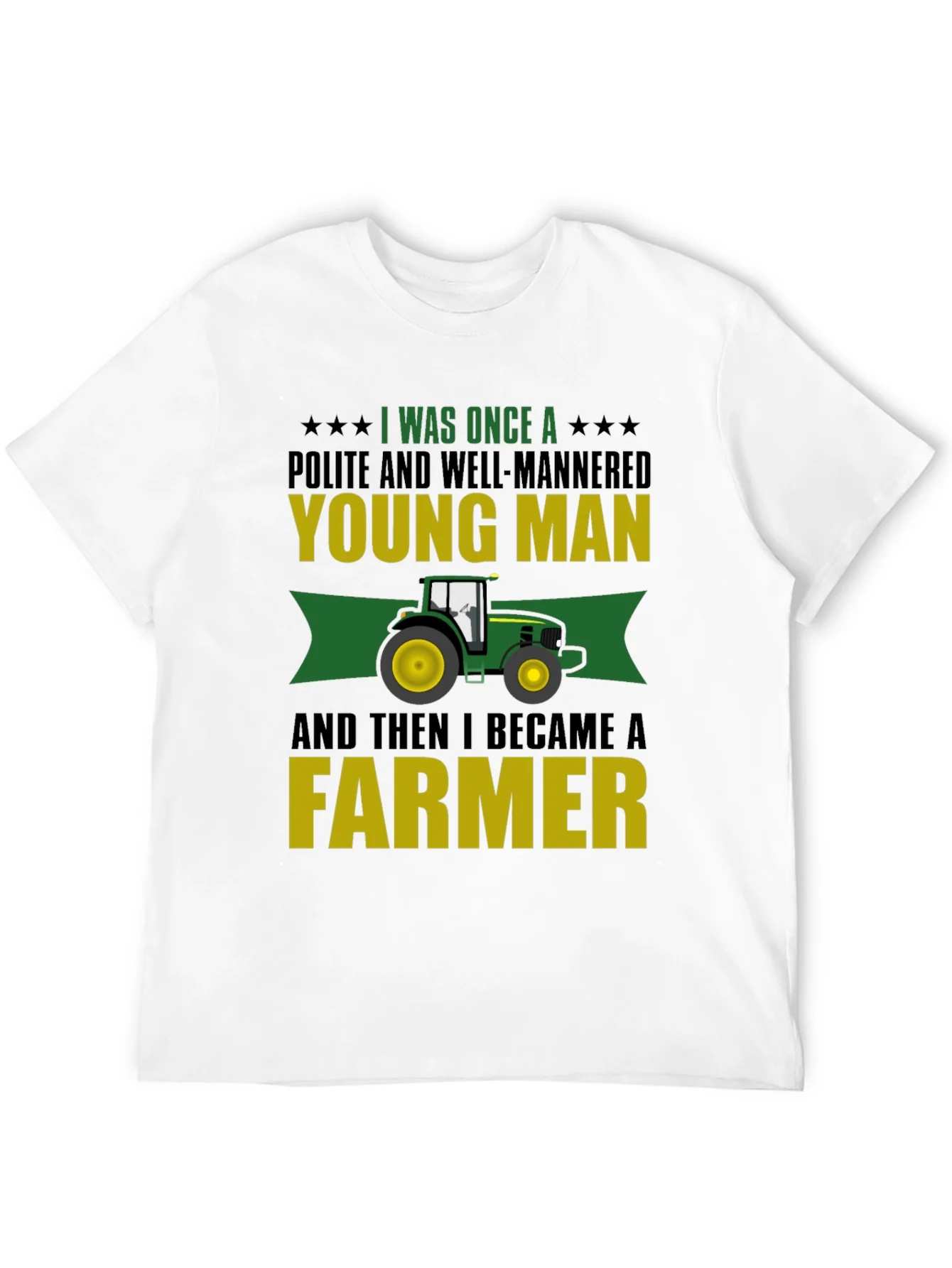 Camiseta Hombre Granjero: Elegancia y Humor
