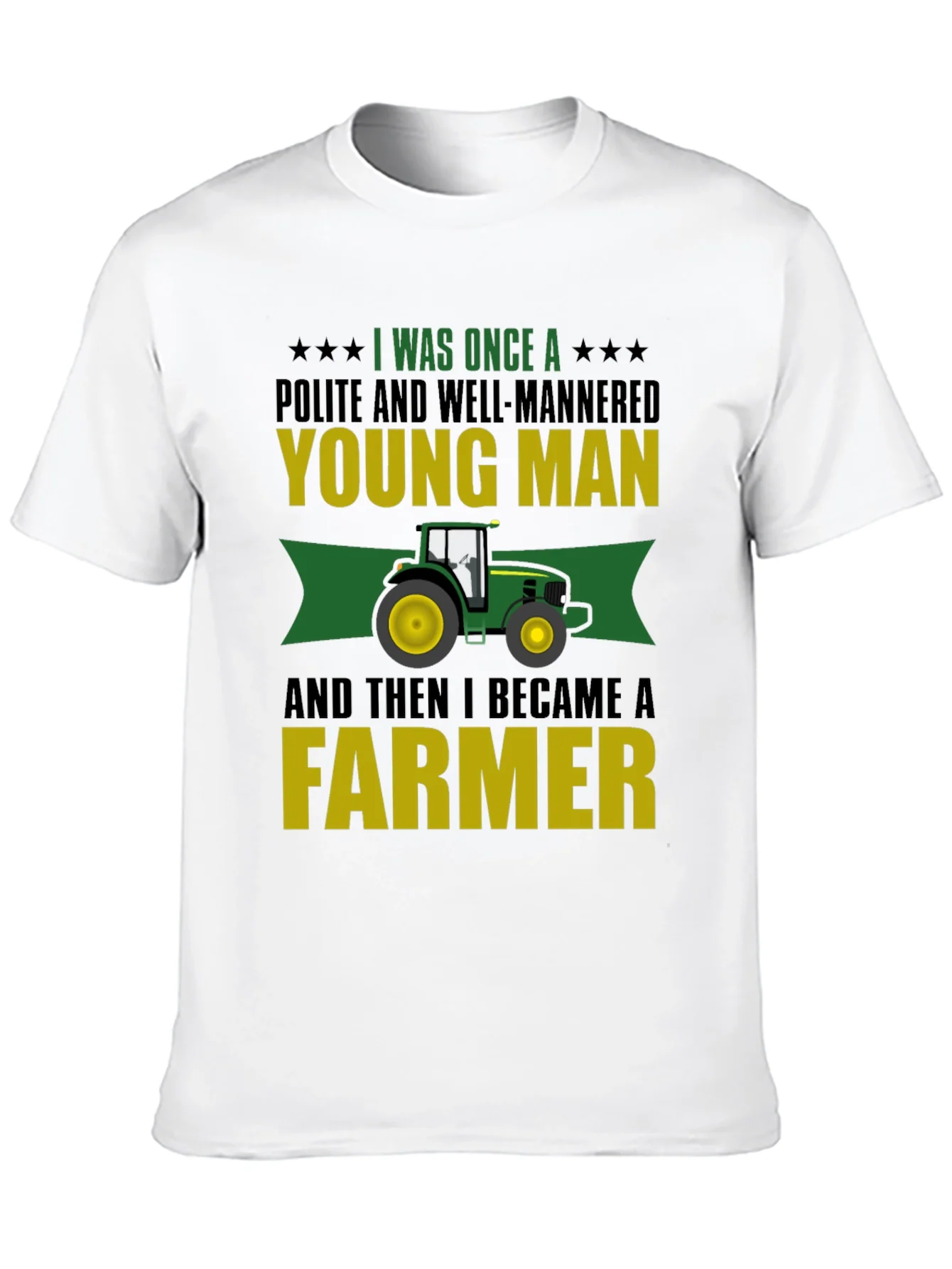 Camiseta Hombre Granjero: Elegancia y Humor