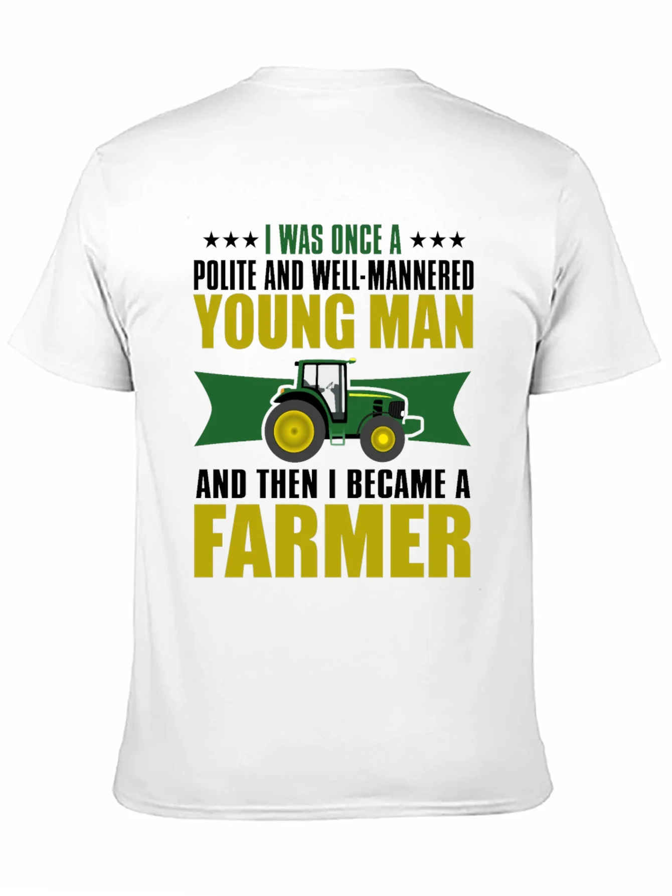 Camiseta Hombre Granjero: Elegancia y Humor